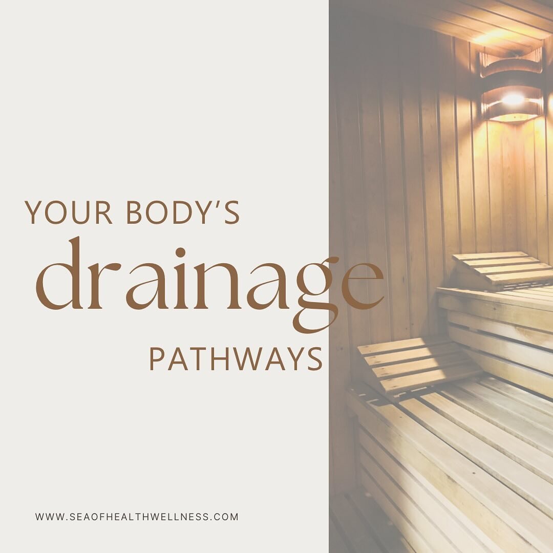 You can drain without detoxing, but you cannot detox without draining. If your drainage pathways aren&rsquo;t open and the toxins can&rsquo;t get out, then they end up recirculating and make you more sick/symptomatic. Swipe to learn more about draina