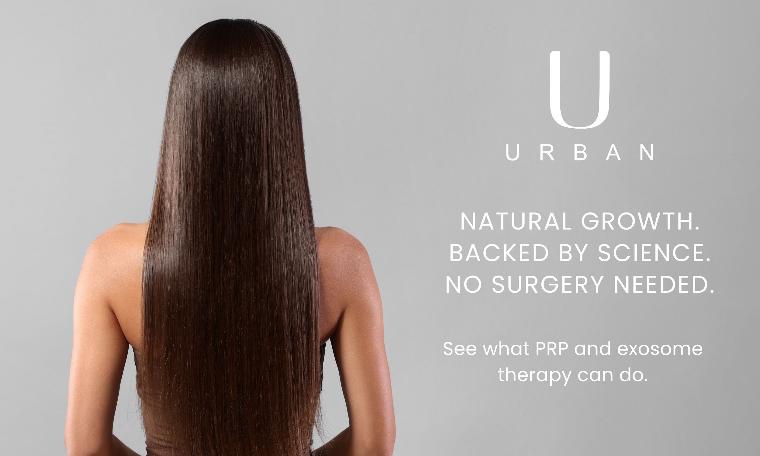 PRP and exosome results for hair