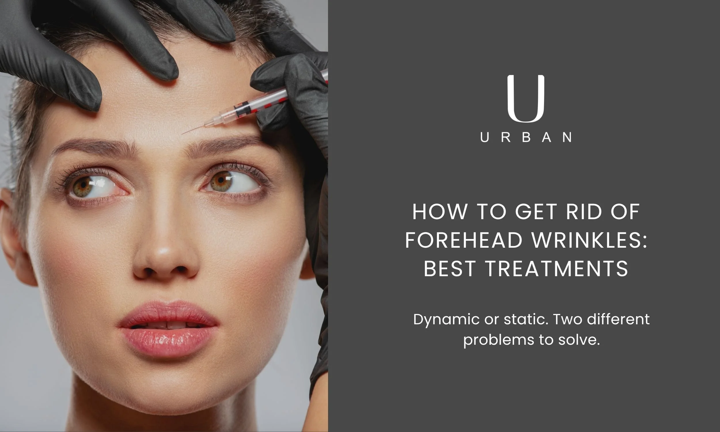 Forehead wrinkles treatment