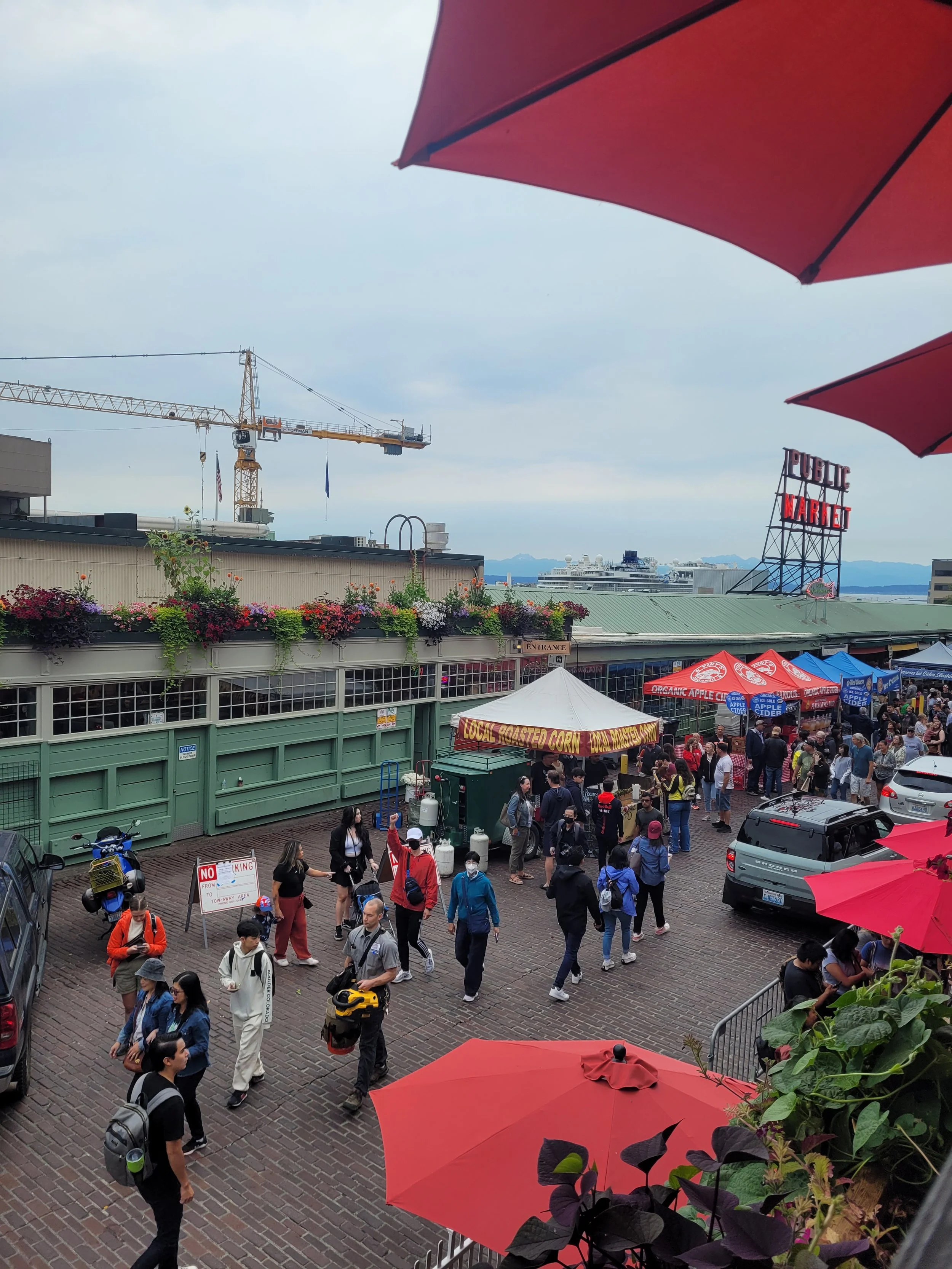 Copacabana, Pike Place Market, Seattle, WA — juicy little tomato.