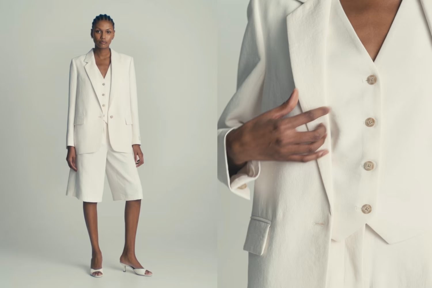 Image of Woman wearing a tailored suit