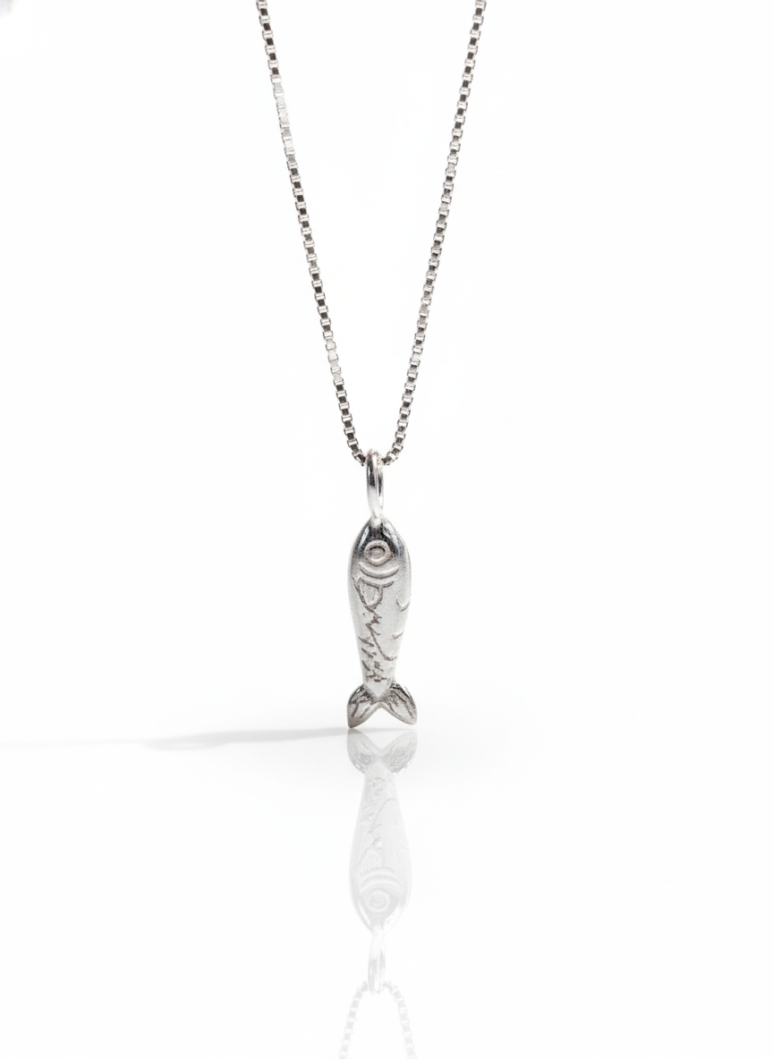 La Sardina - Sterling Silver Necklace