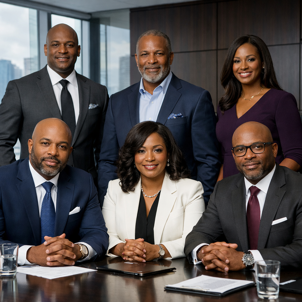 Professional leadership group representing governance, stewardship, and financial accountability aligned with the 2Wanda Community Foundation’s commitment to responsible impact