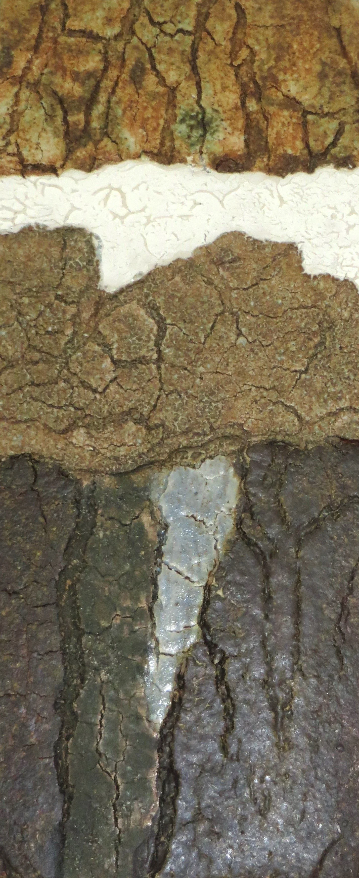 wandtegel met asglazuur