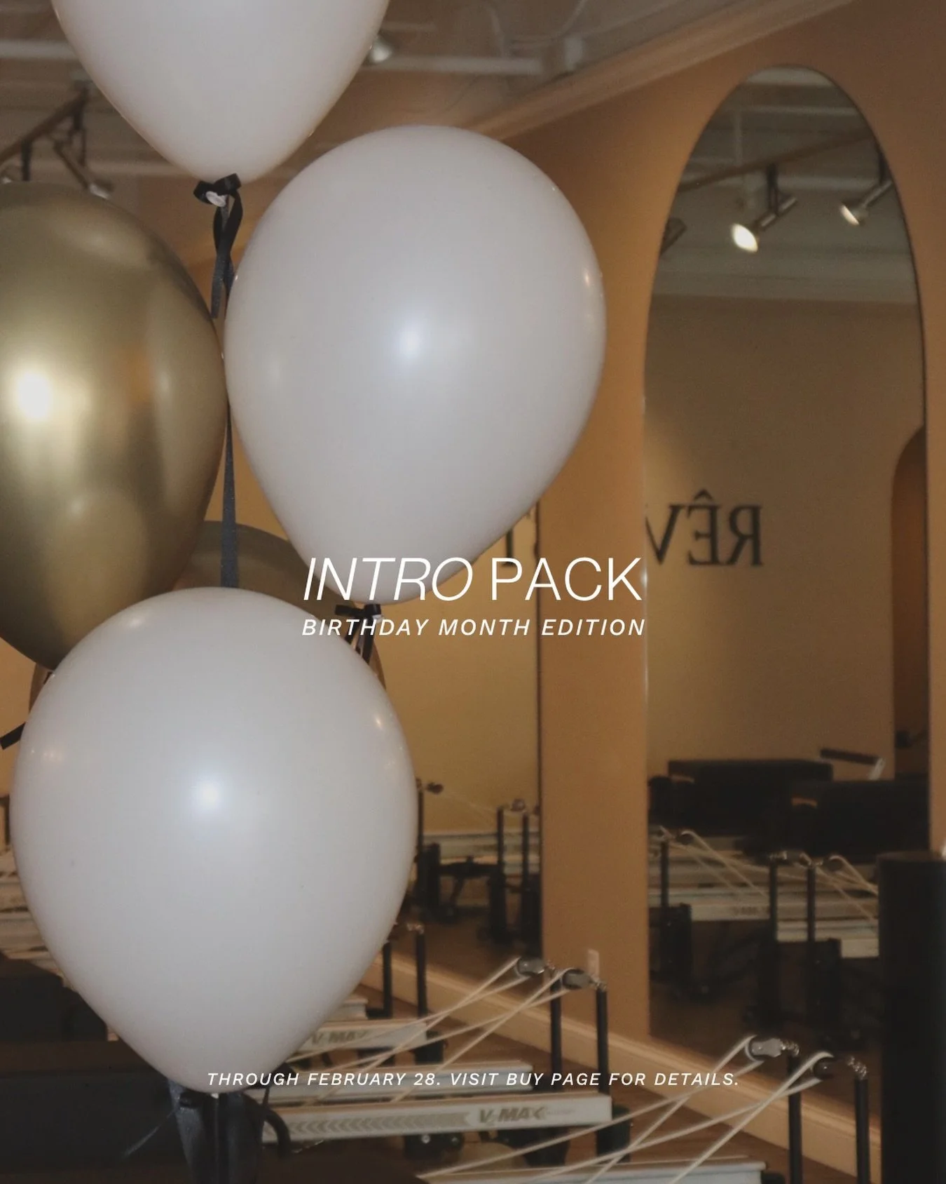 One year older. One more class.

A birthday felt like a good reason to add a little extra &mdash; our intro 2-pack upgraded to 3 classes.

R&ecirc;ve Birthday Intro Pack available through 2.28.