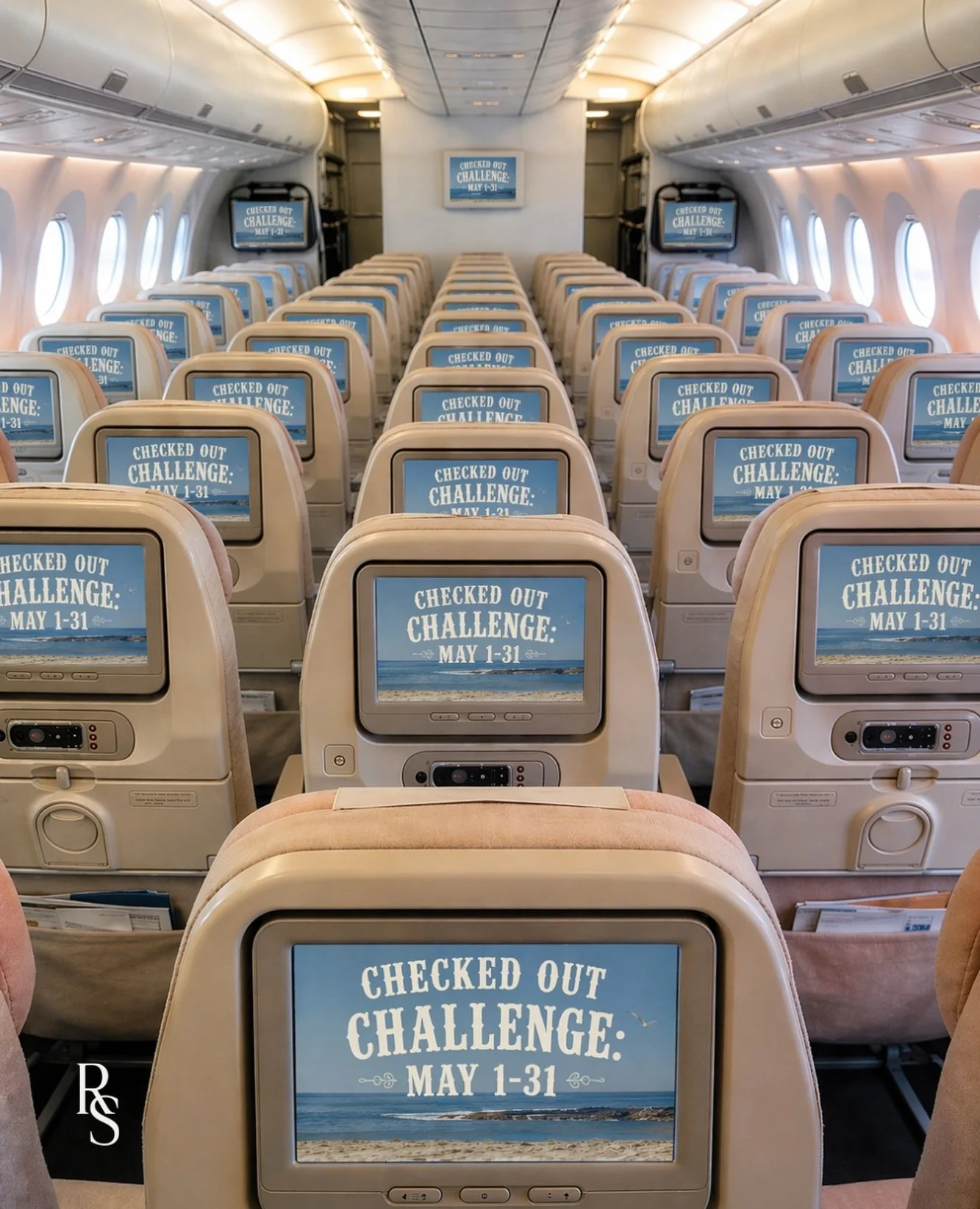 Introducing our Checked Out Challenge &mdash; your month-long escape.
&nbsp;
Departure scheduled: May 1&ndash;31
Destination: unknown
Carry-on: your passport
&nbsp;
Pick up your physical R&ecirc;ve passport at the front desk May 1, then spend the mon