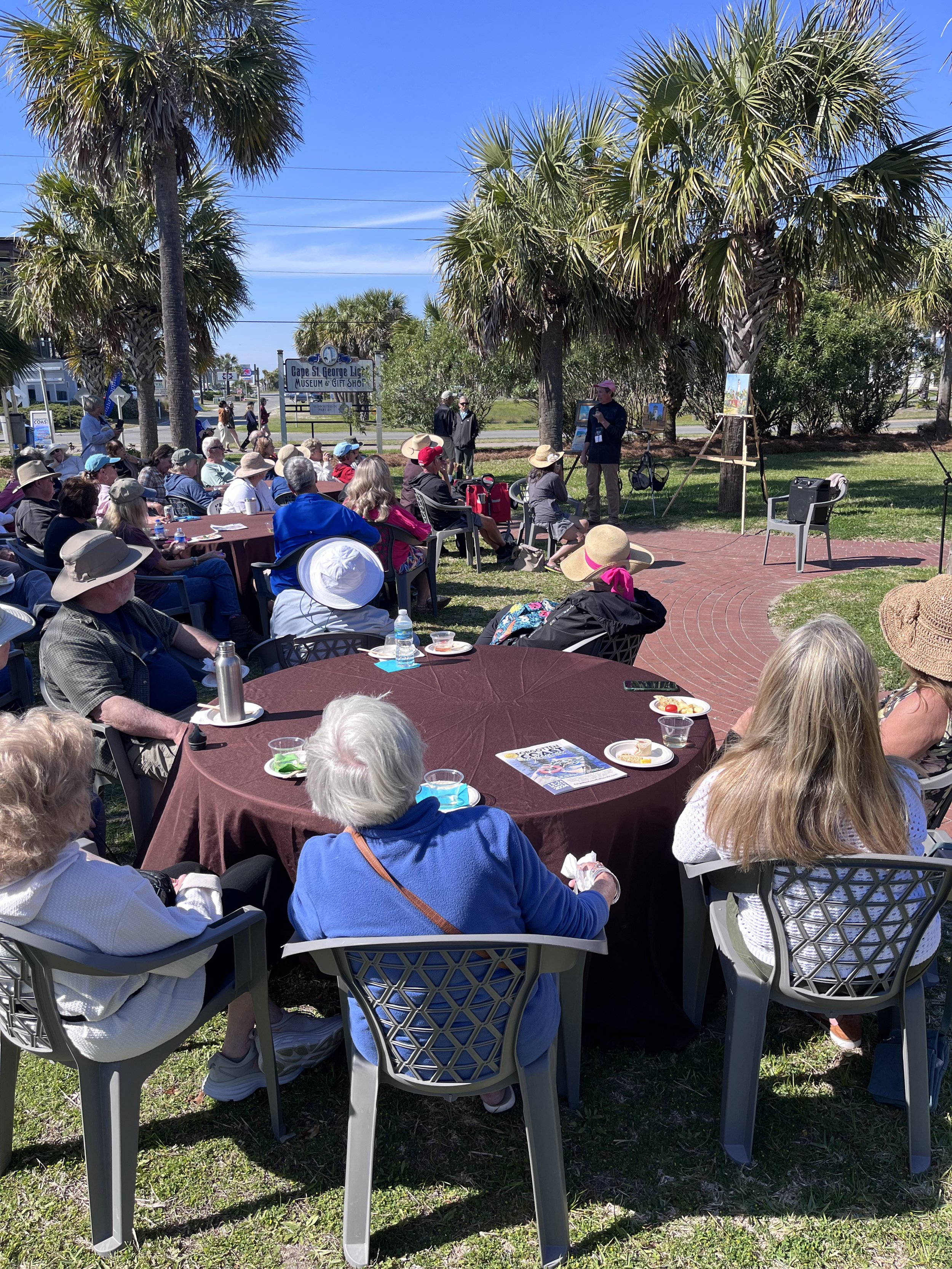 St. George Island Artist Demonstrations and Reception