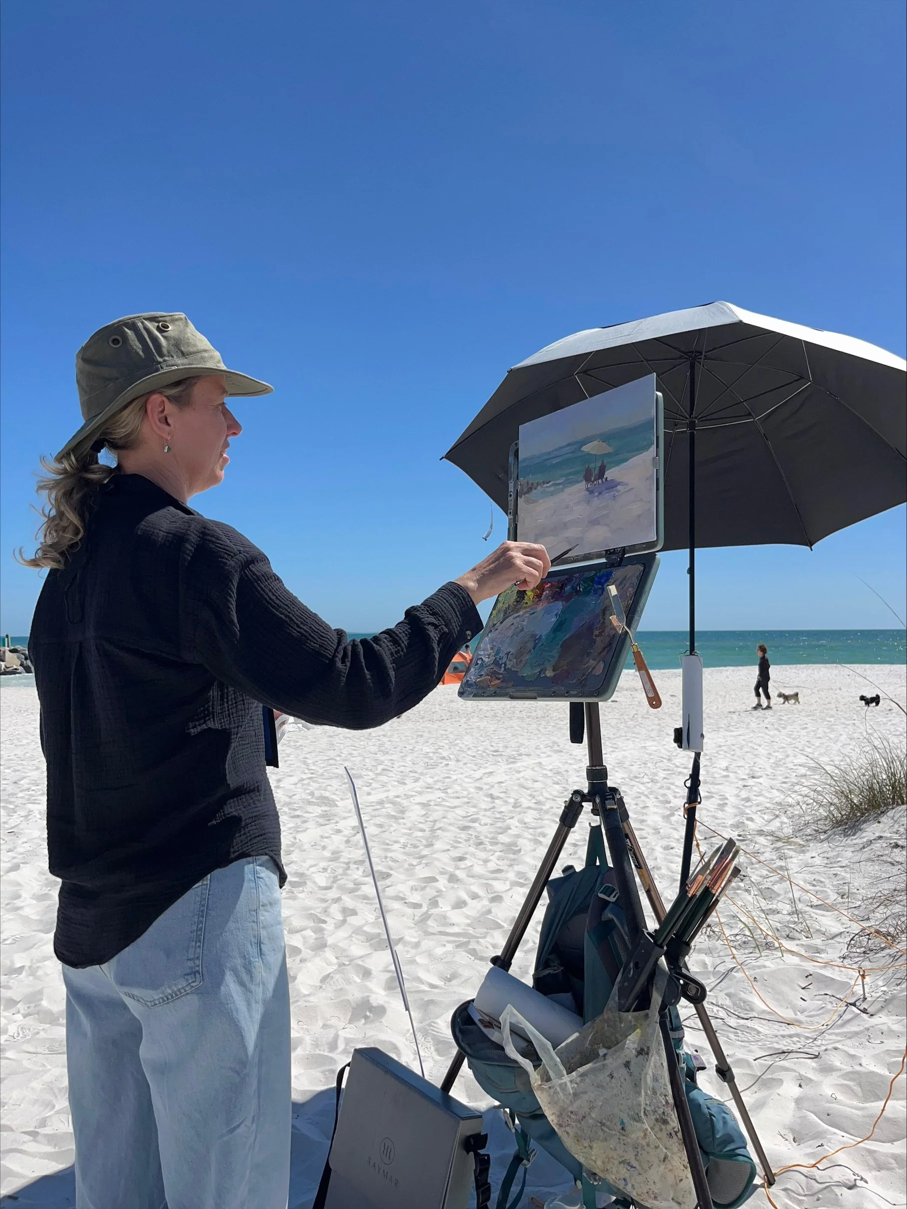 Vicki on Beach Painting.jpg