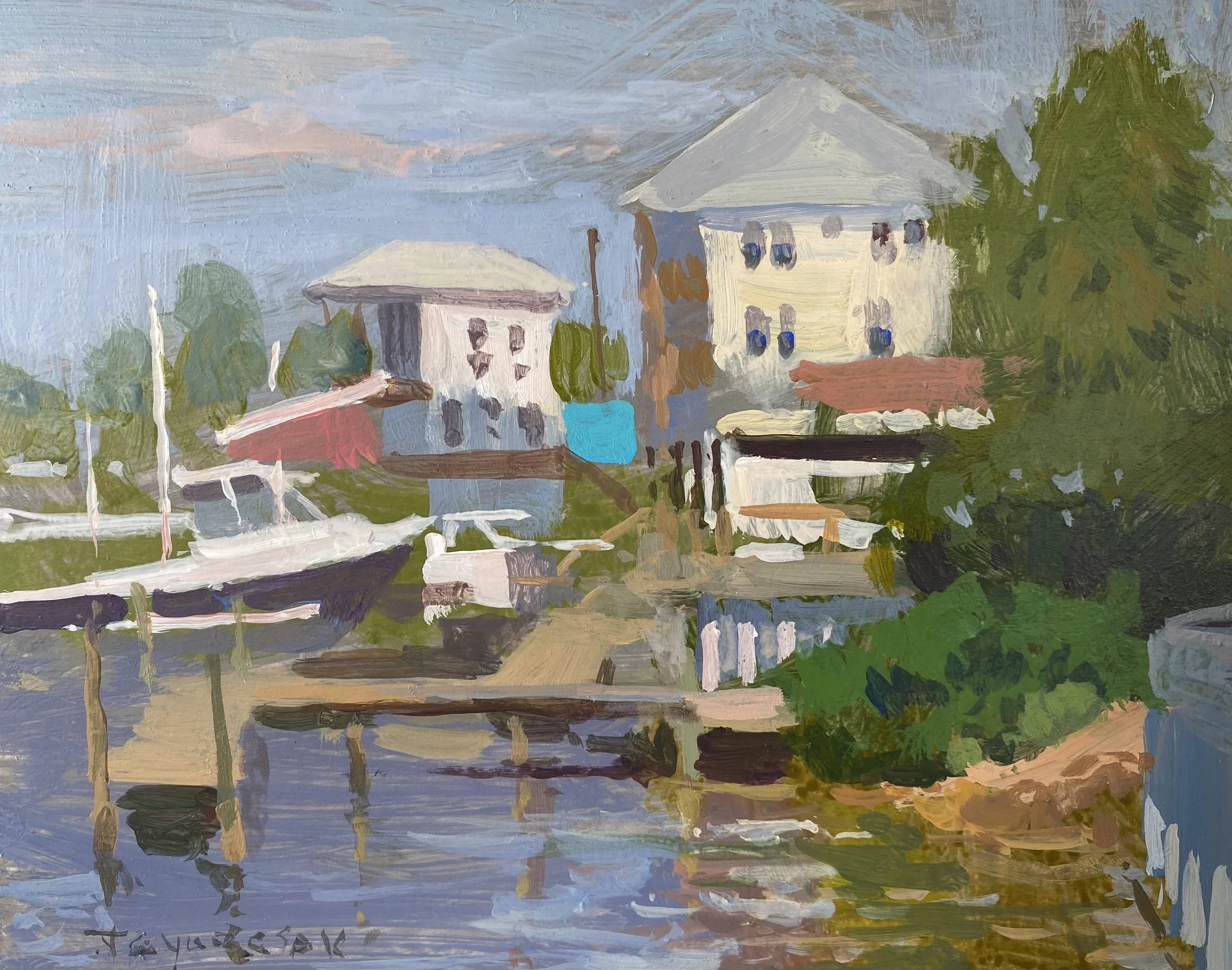 Carrabelle-- Joe Gyurcsak -- 8x 10-- acrylic