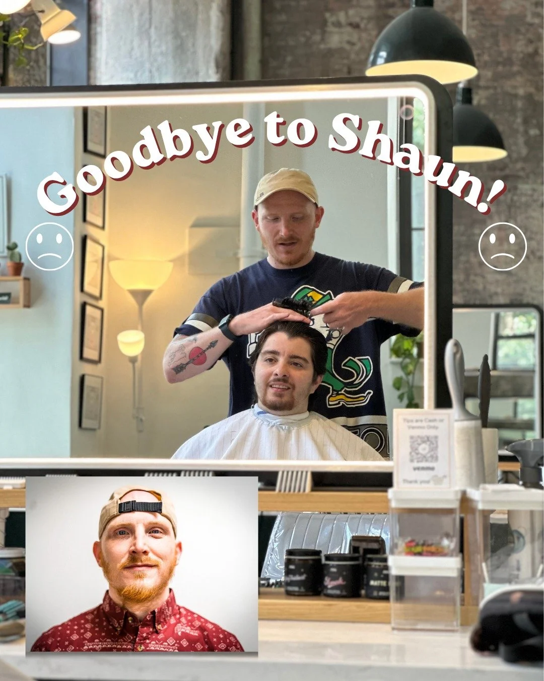 It's tough to announce that Shaun @thequietbarber_ will be leaving us to head out on a new adventure. Excited for Shaun 😊 but sad for the shop 😞 Since joining our team almost 2 years ago, he's been an invaluable asset to Winsome; he's both a wonder