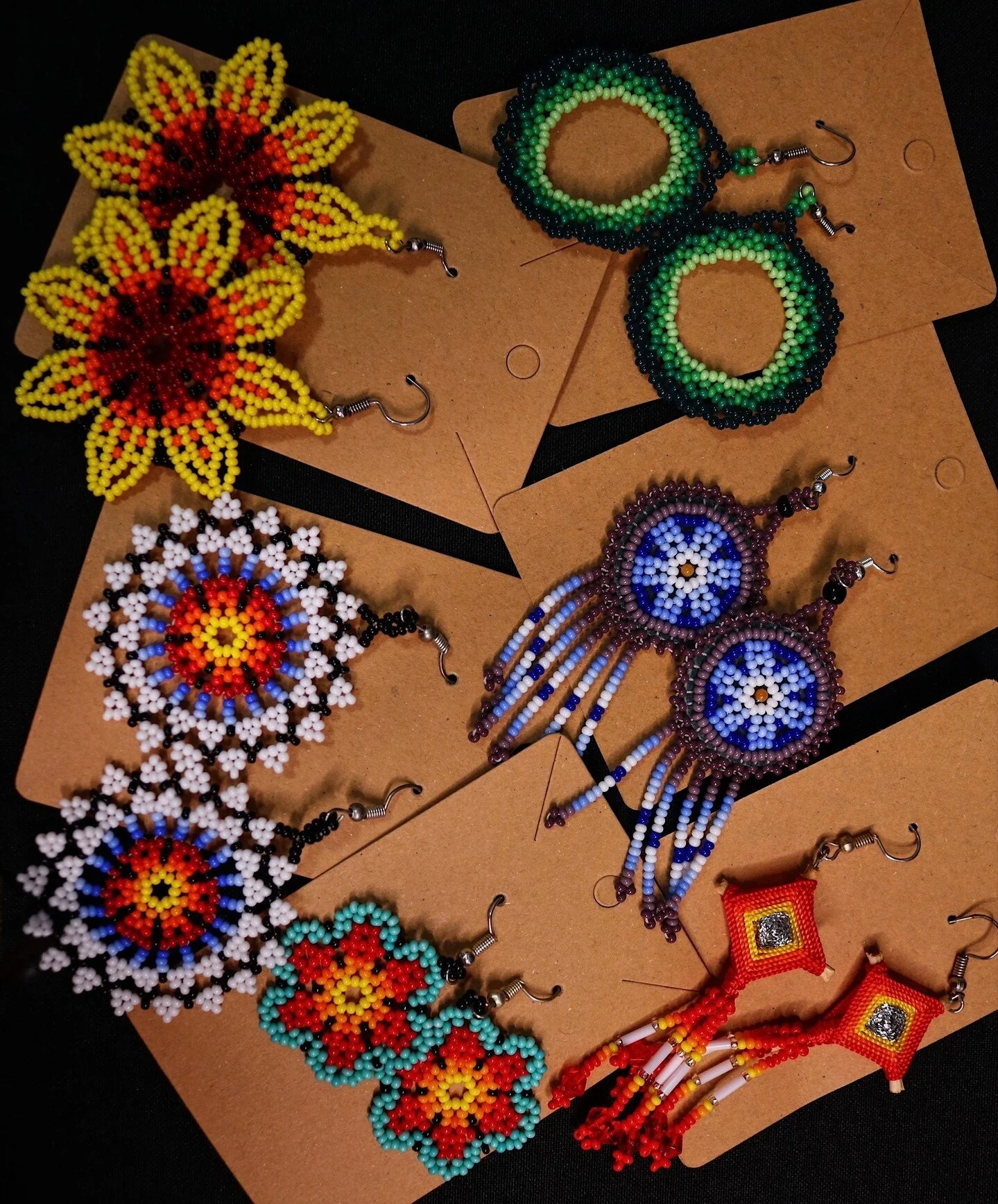 The perfect earrings to spice up your looks! Available on our website. 
Psssst, there&rsquo;s more to come! 

#handmade