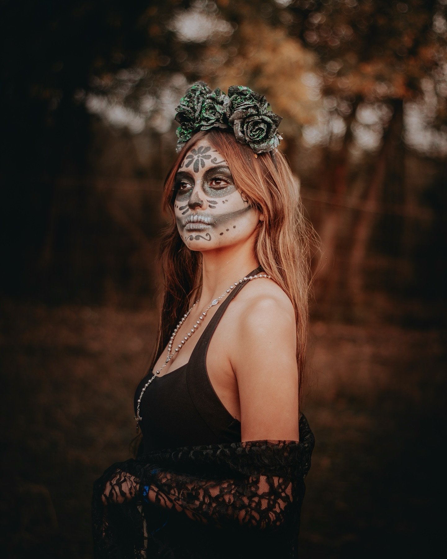 Hermosa catrina 
Feliz d&iacute;a de los muertos 

Black is always available to book!

#dayofthedead #diadelosmuertos