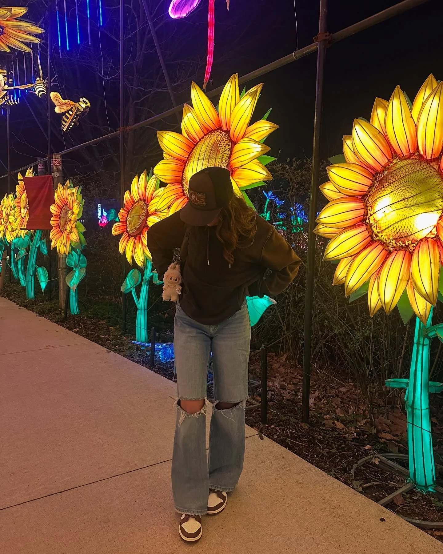 Light show @ the zoo 🙂&zwj;↕️