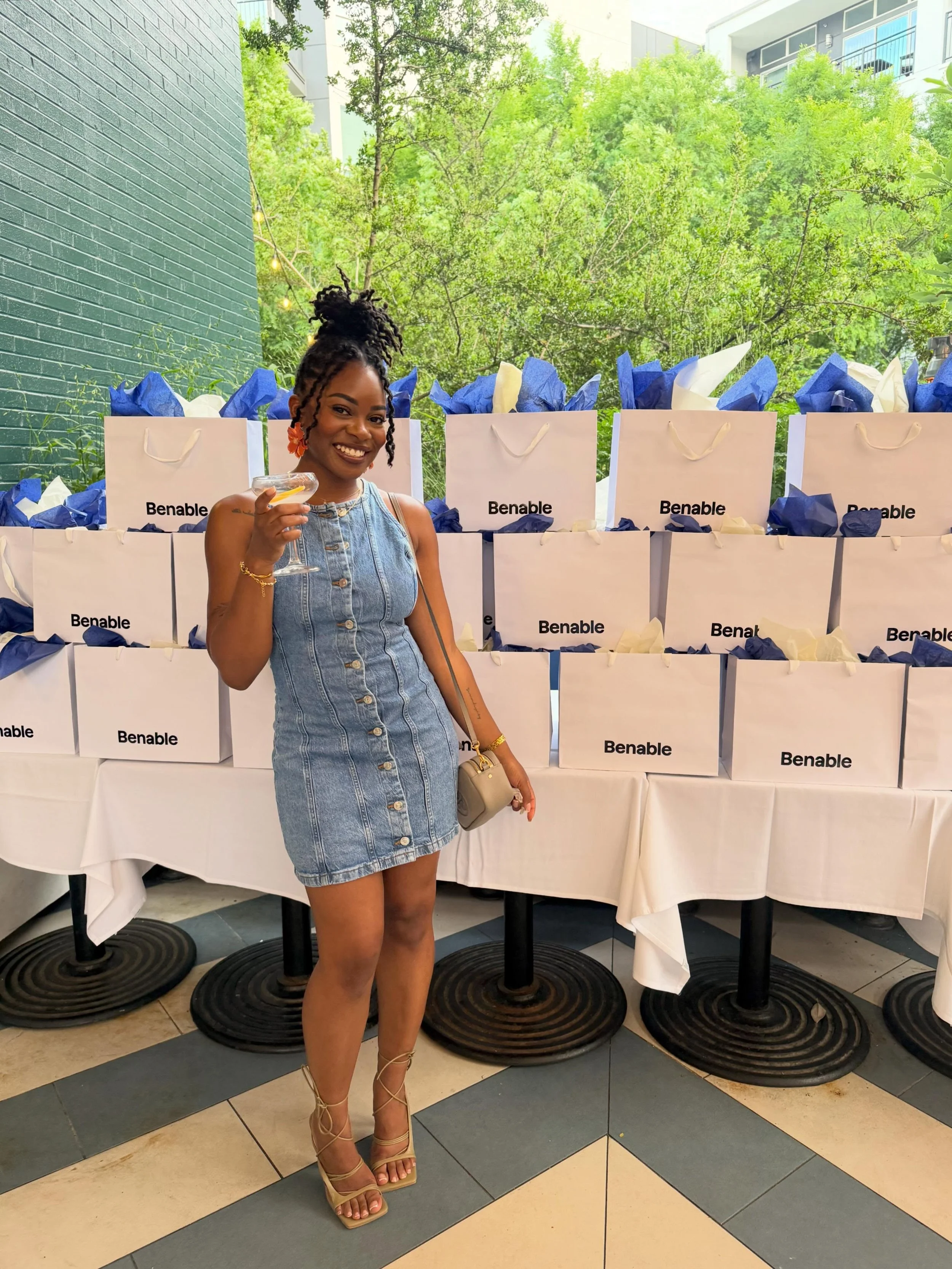 went to a creator event with 
@benable_hq when they visited ATL few weeks ago that i never recapped on the feed! better late than never lol 🍑📲

it&rsquo;s basically a platform where creators can share and organize their favorite recommendations all
