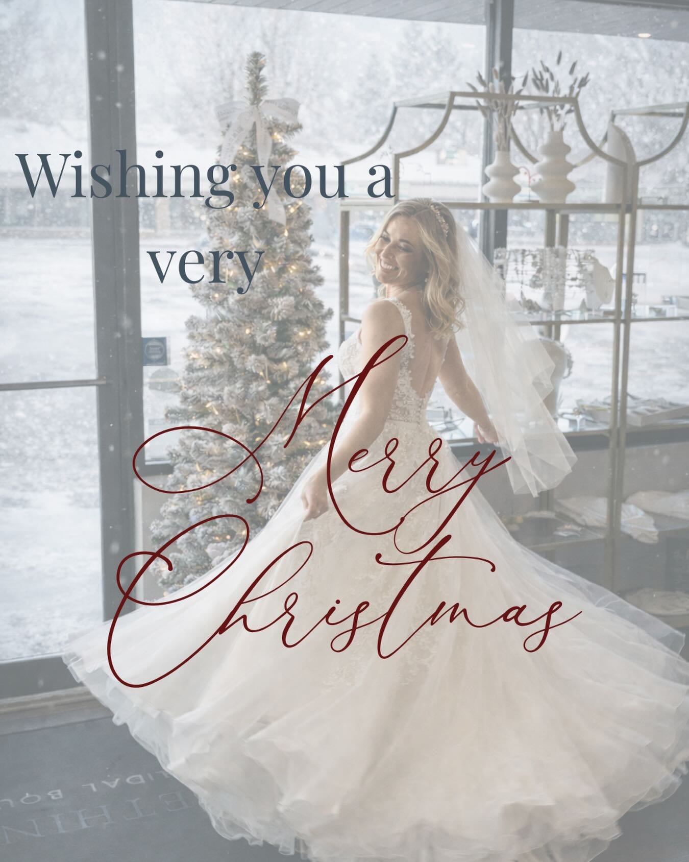 Wishing you a very Merry Christmas from our SBB family to yours! 🤍

#somethingbluebridal #merrychristmas

Christmas &bull; Christmas Wedding &bull; Bridal Boutique &bull; Wedding Gowns &bull; Dress Shopping
