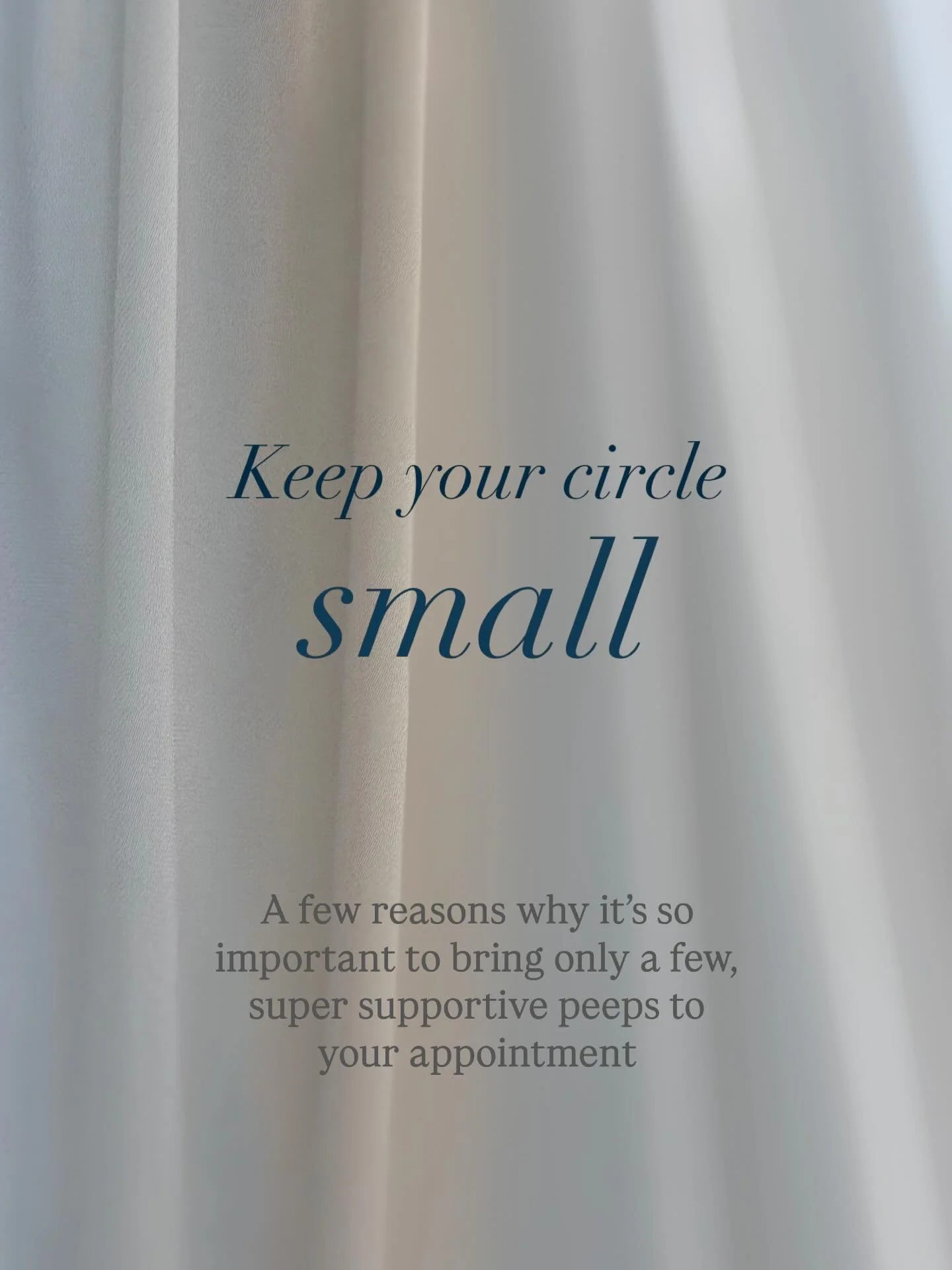 Quality over quantity!✨

Remember, invite only a few supportive people with you to your appointment! You&rsquo;ll be way less likely to get confused and overwhelmed by all the opinions!🤍

#somethingbluebridal #spillit

wedding dress shopping &bull; 