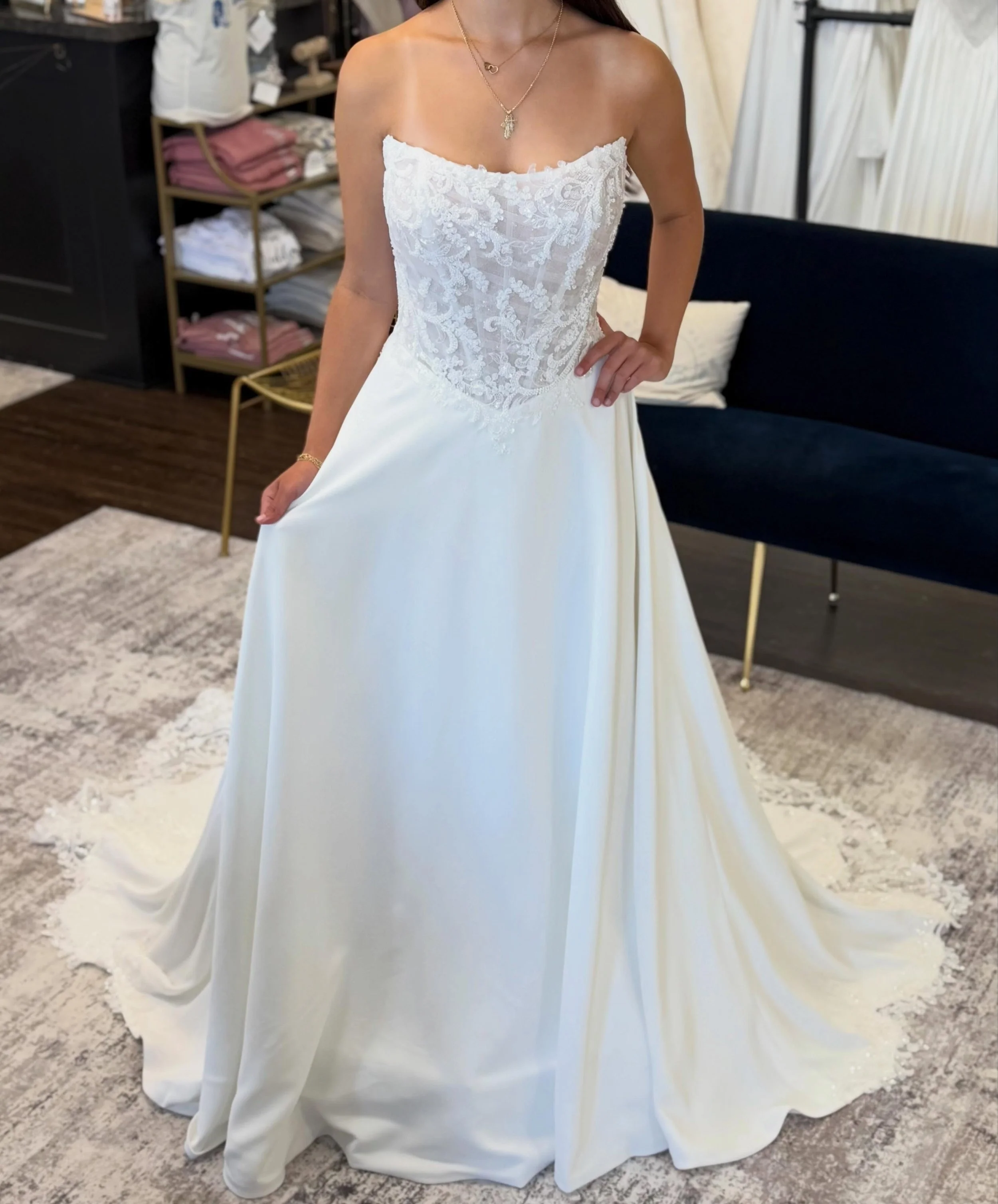 We chose 3 dresses we think would look as stunning as @dunespavilion ✨

#somethingbluebridal 

wedding dresses &bull; wedding dress shopping &bull; bridal boutique &bull; beach weddings &bull; classic wedding gowns