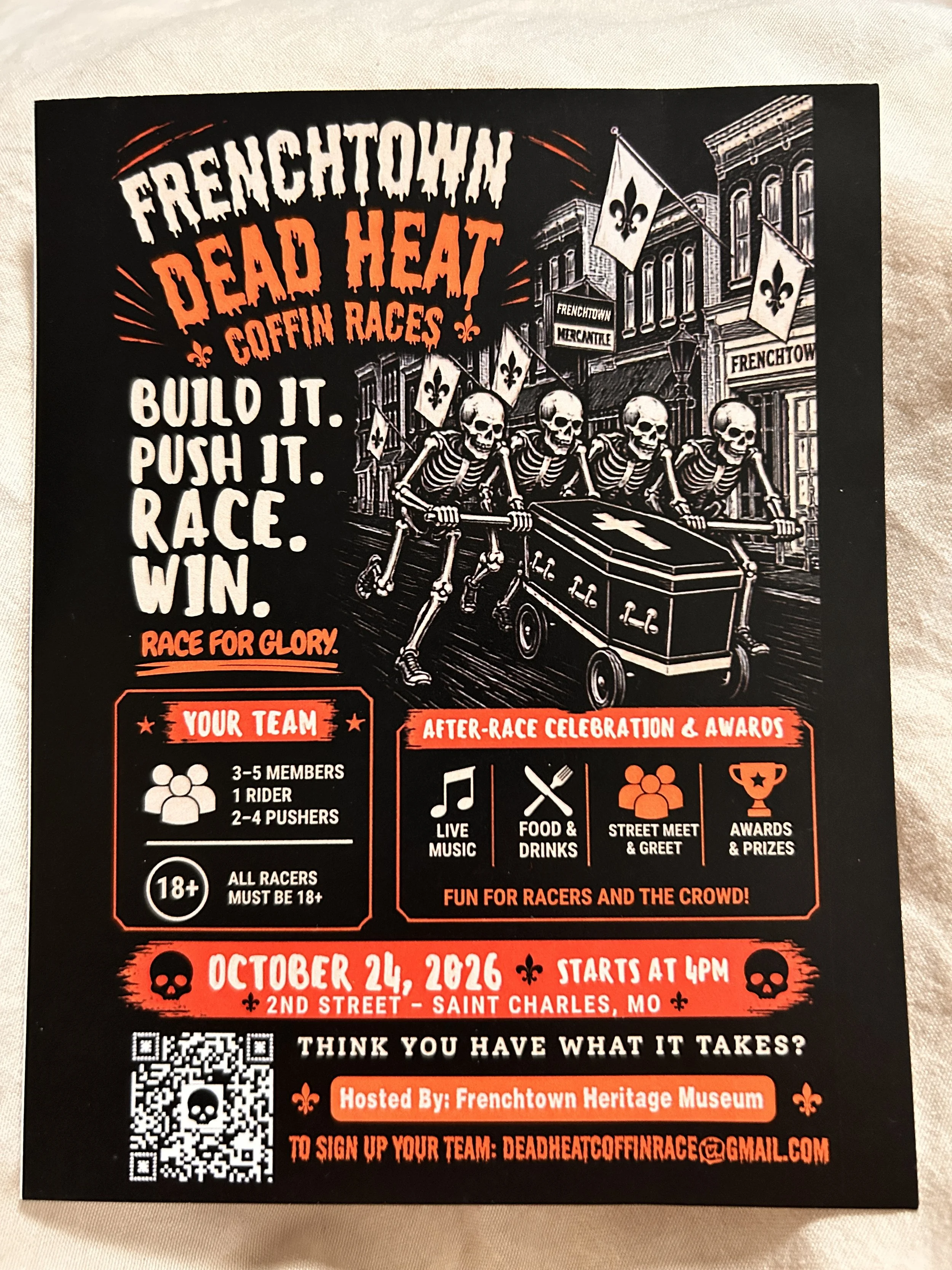 Frenchtown Dead Heat Coffin Races