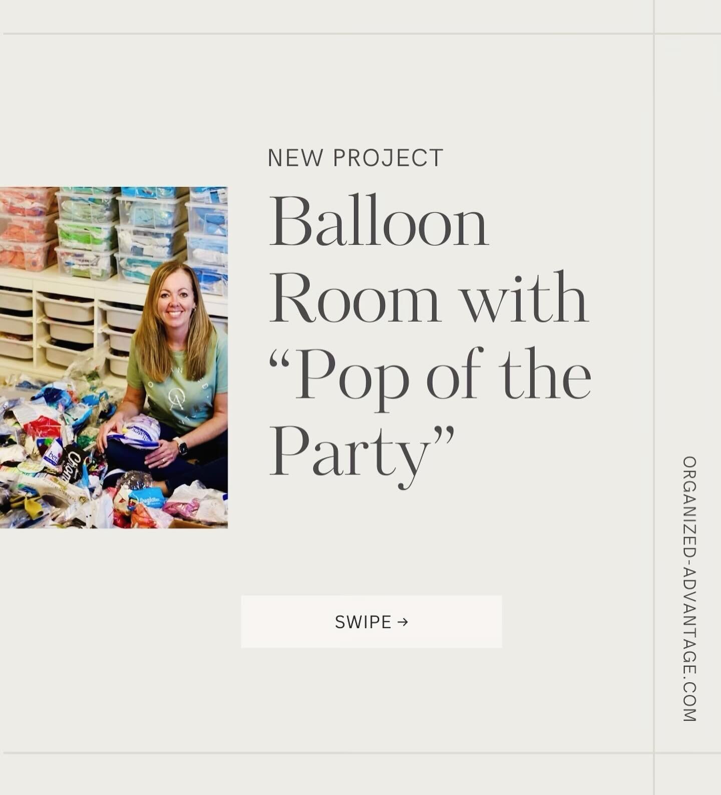 Turning ordinary rooms into balloon wonderlands! 🎈🤩 We had an absolute blast helping @thepopoftheparty organize her balloon room! 🎉