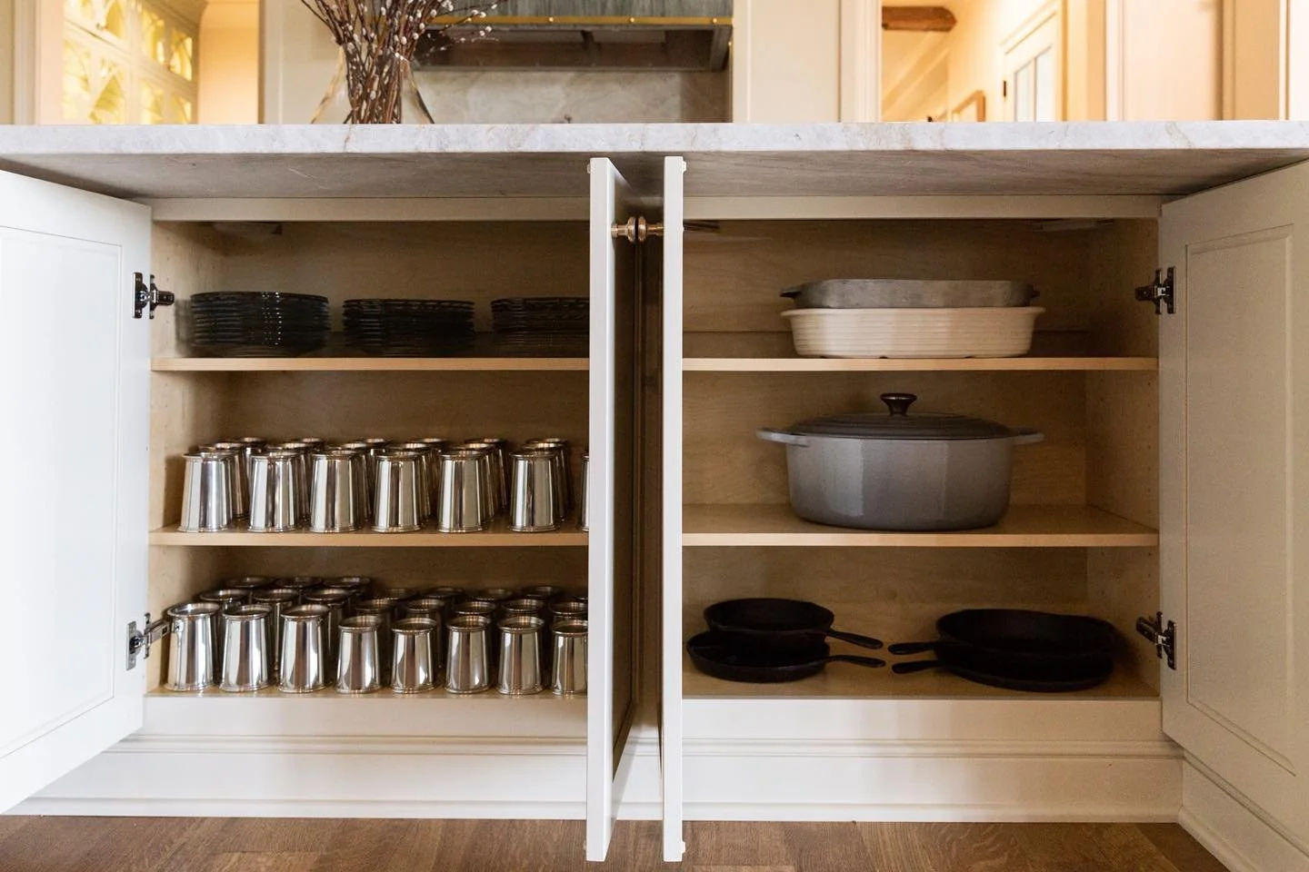 Hiring a professional organizer- it&rsquo;s like a spa day for your kitchen 🤍