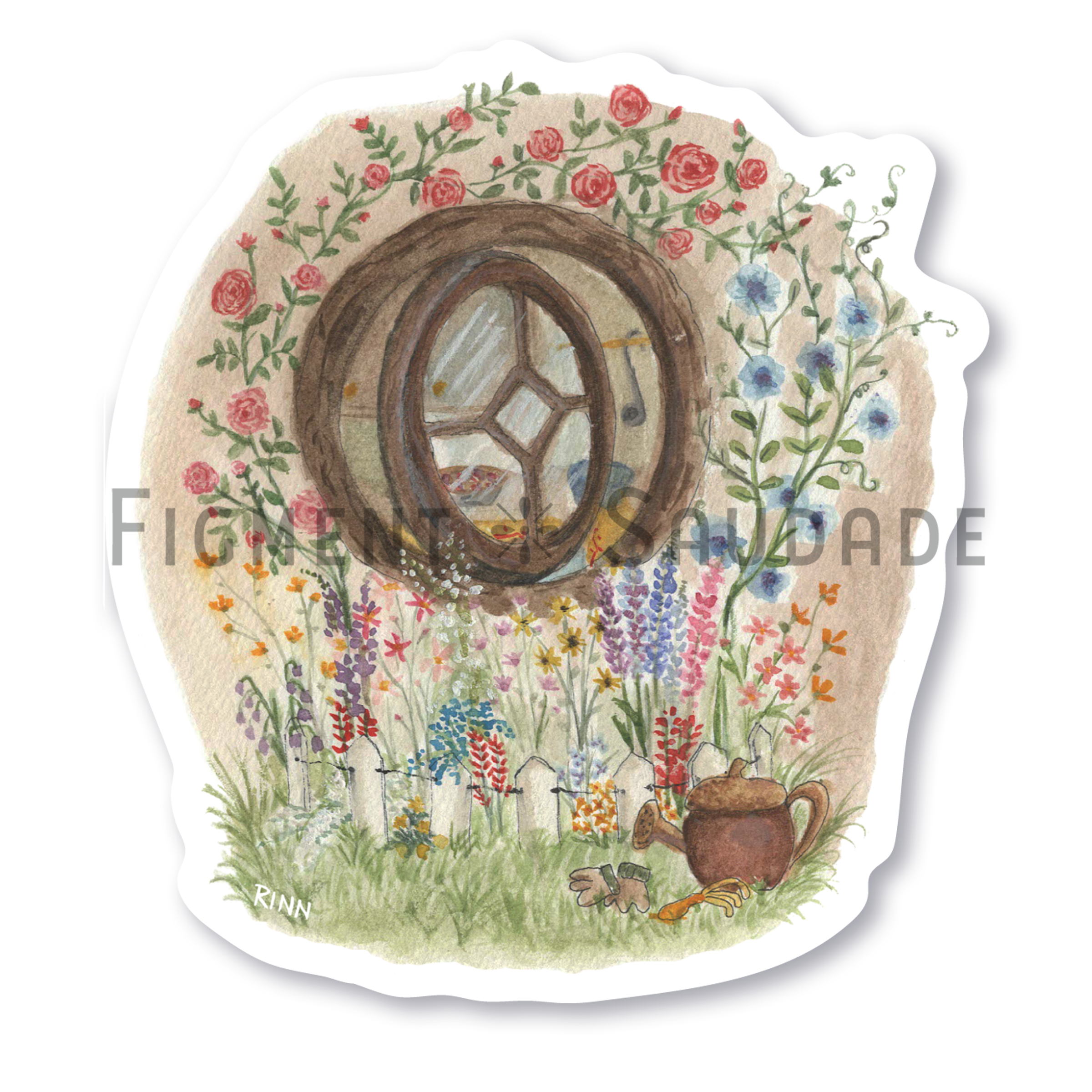 Vinyl Sticker - Mr. Mole's Window
