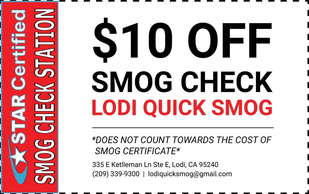Lodi Quick Smog (209) 339 9300
