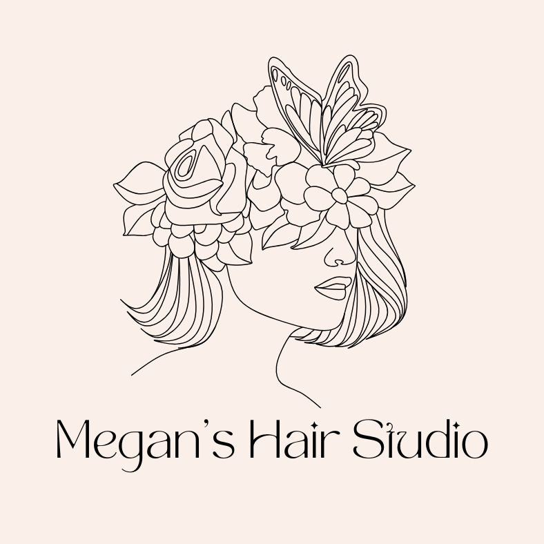 Megan's Hair Studio Megan is a haircutting specialist.  Curly hair, short hair, long hair, scalp massage treatment available.  Sola Salon suite with a calm atmosphere. Also offering root touch ups and all over colors.