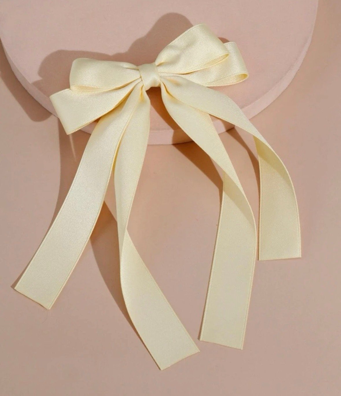 Adorable Dressy Hair Bow in Yellow