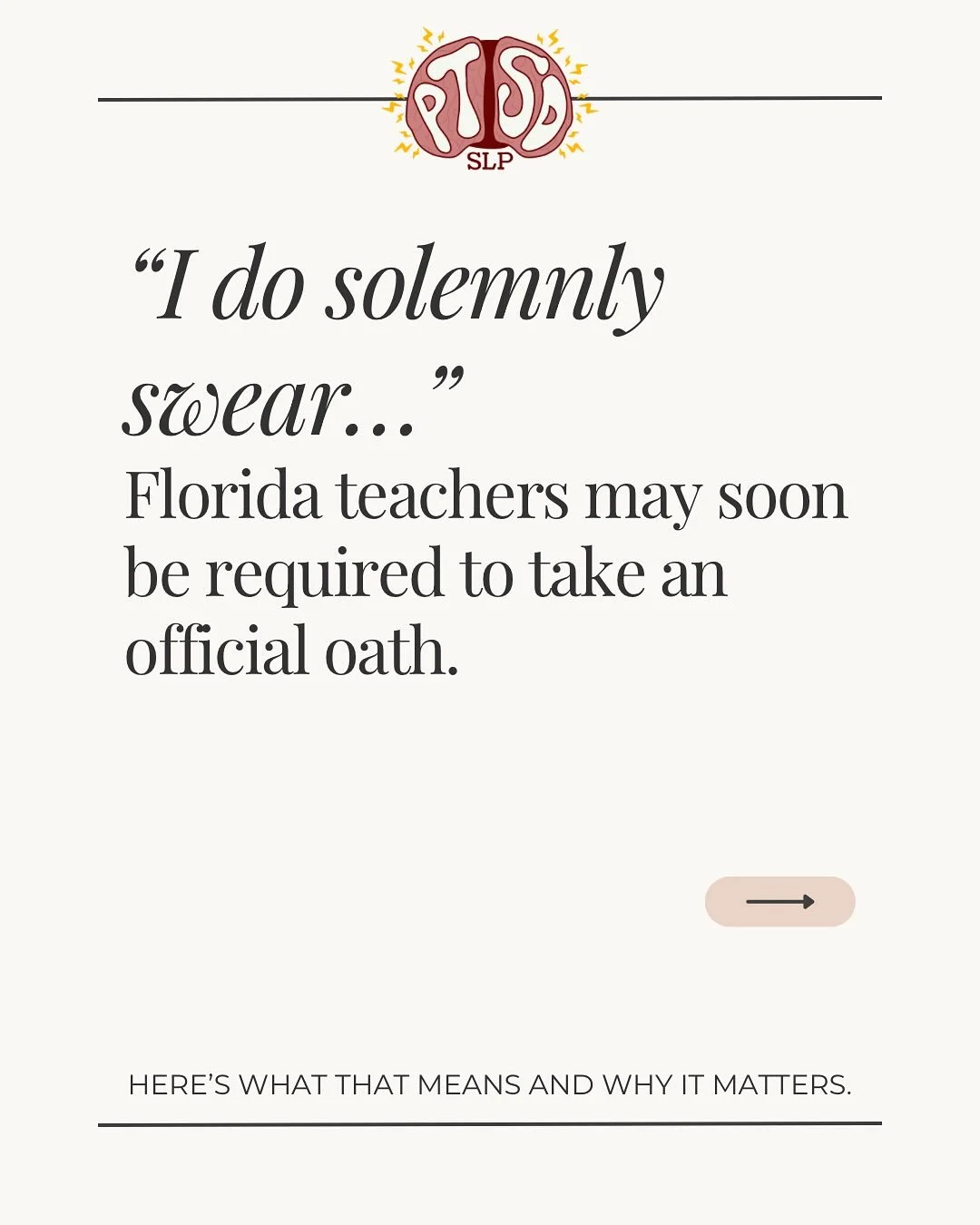 Florida Rep. Tom Fabricio (R&ndash;Miami Lakes) filed a new bill (HB 147) that would require all public school teachers to take an official oath to the U.S. and Florida constitutions, and to promise to teach in a &ldquo;nonpartisan&rdquo; and &ldquo;