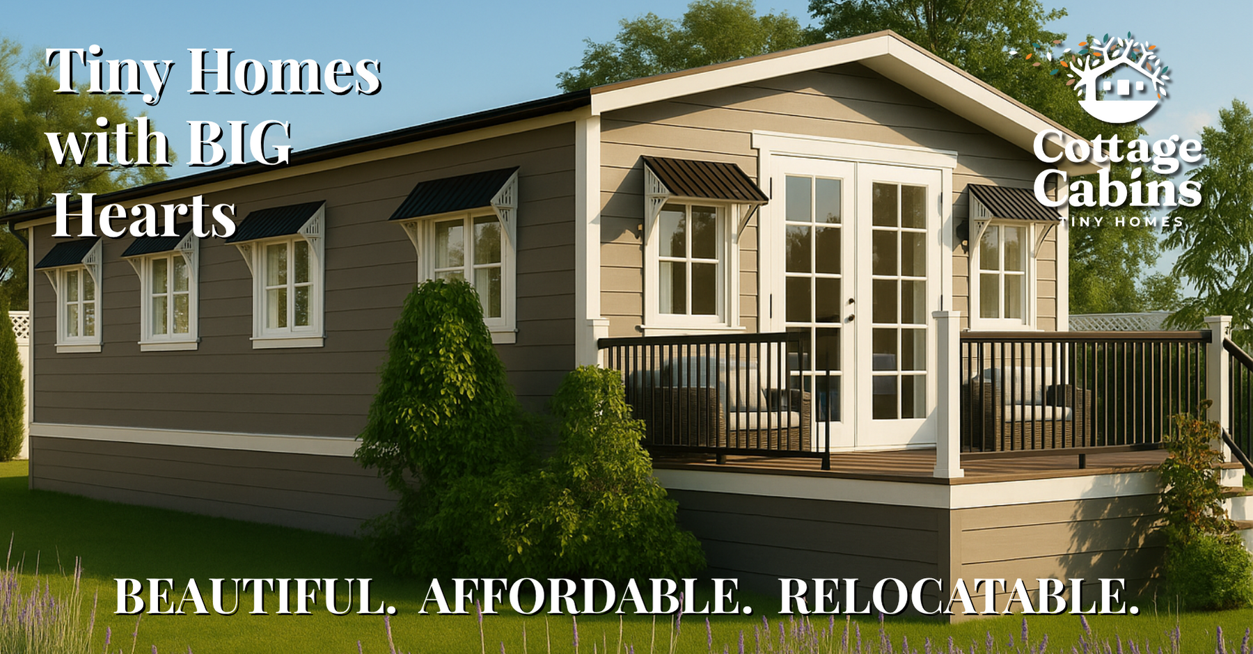The Lodge. The perfect tiny home for Families