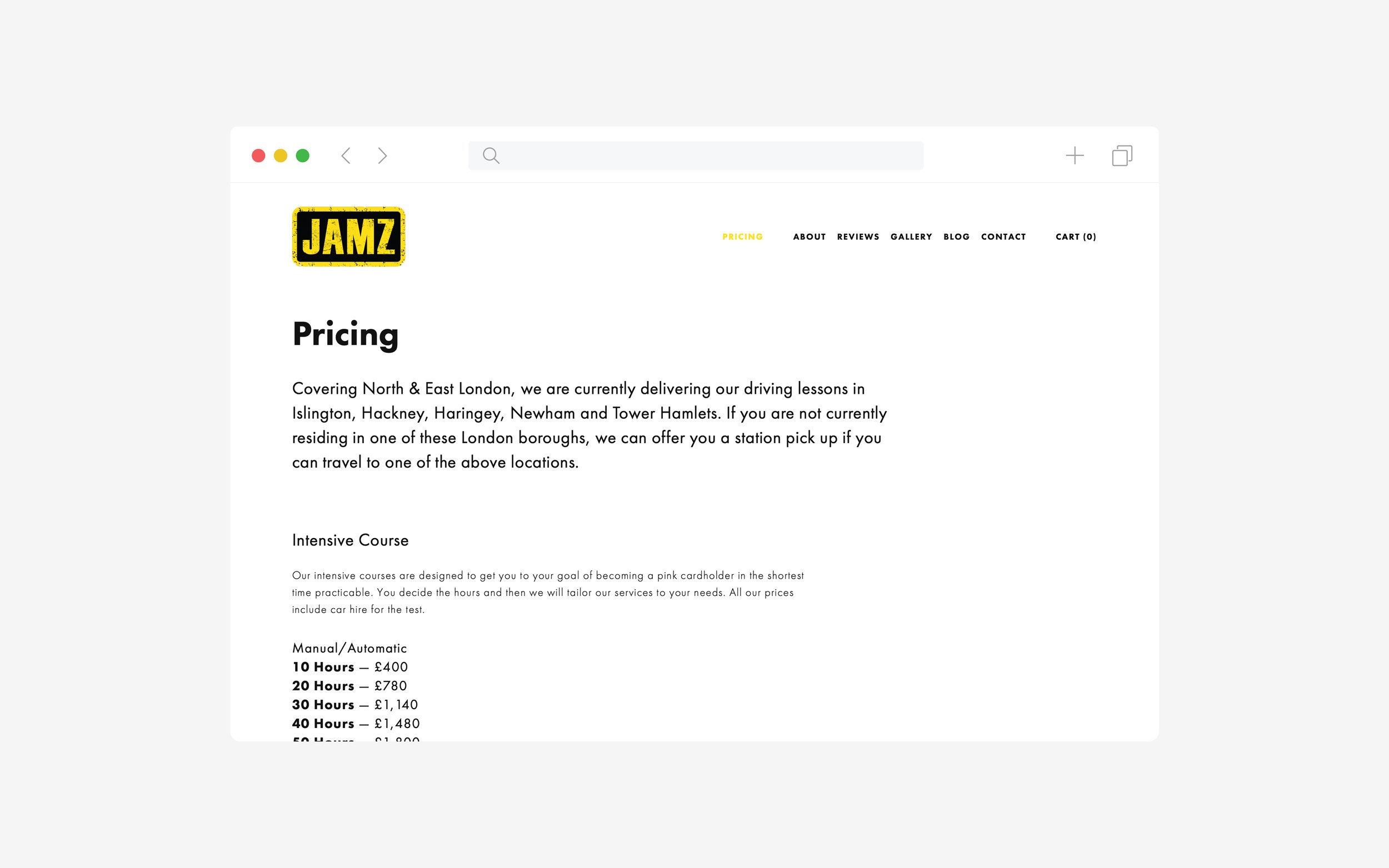 Squarespace Web Designer — Jamz Driving School 2.jpg