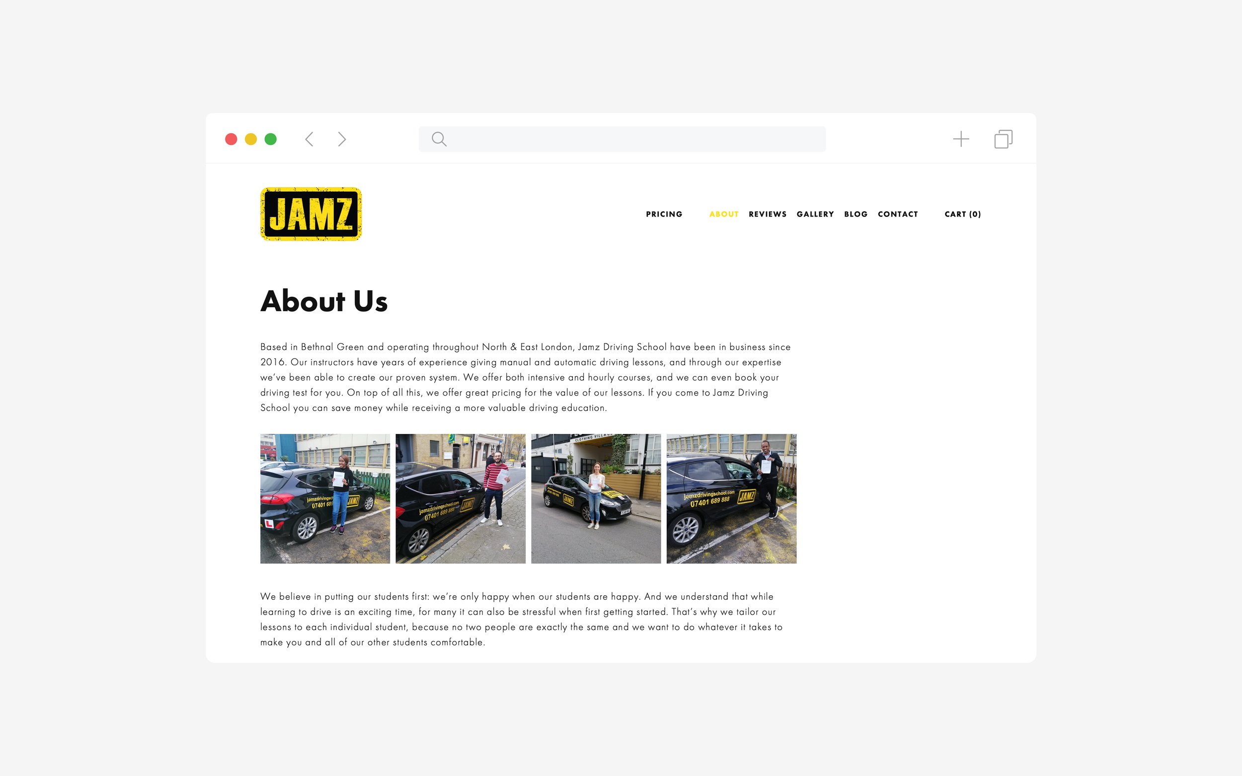 Squarespace Web Designer — Jamz Driving School 7.jpg