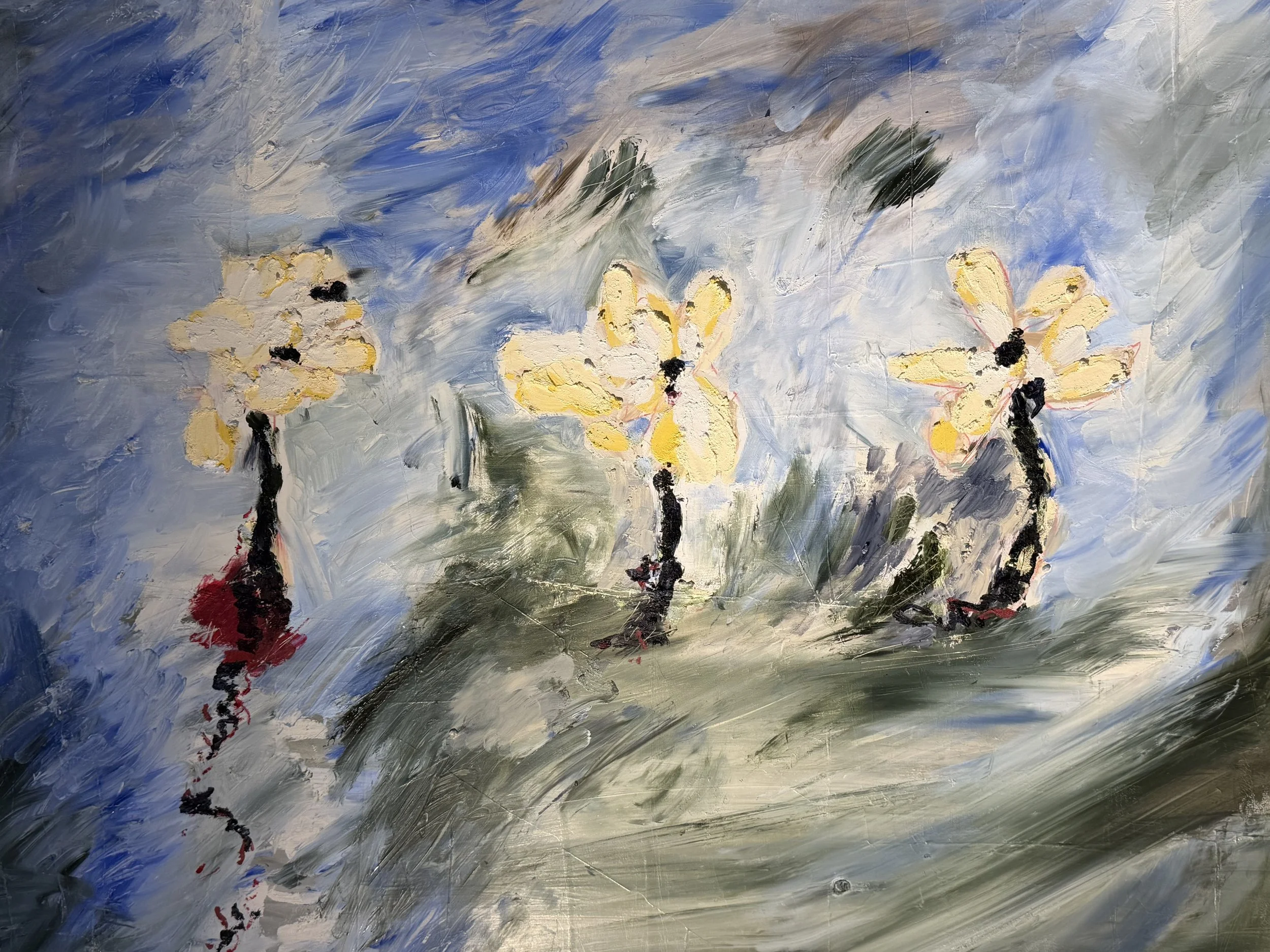 An Exhibition at the College of St. Scholastica: The Yellow Flowers Series