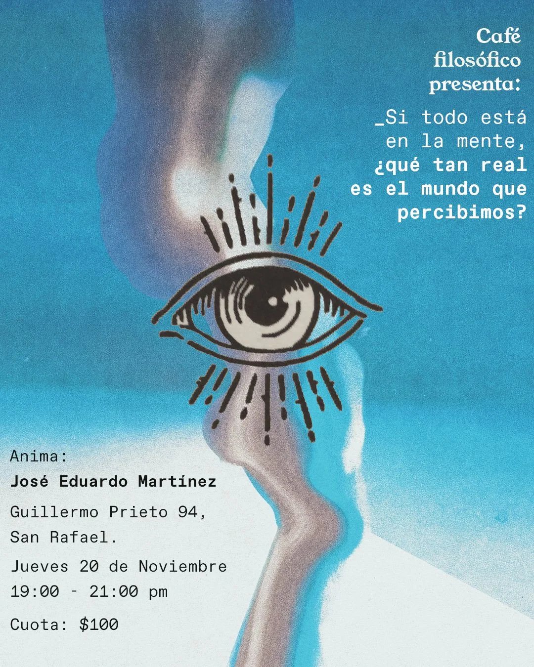 Este jueves 20 de noviembre acomp&aacute;&ntilde;anos en esta nueva sesi&oacute;n colaborativa con @comunidadpaidosofia donde abriremos preguntas sobre c&oacute;mo construimos &mdash;y entendemos&mdash; la realidad.

Con la participaci&oacute;n de @l