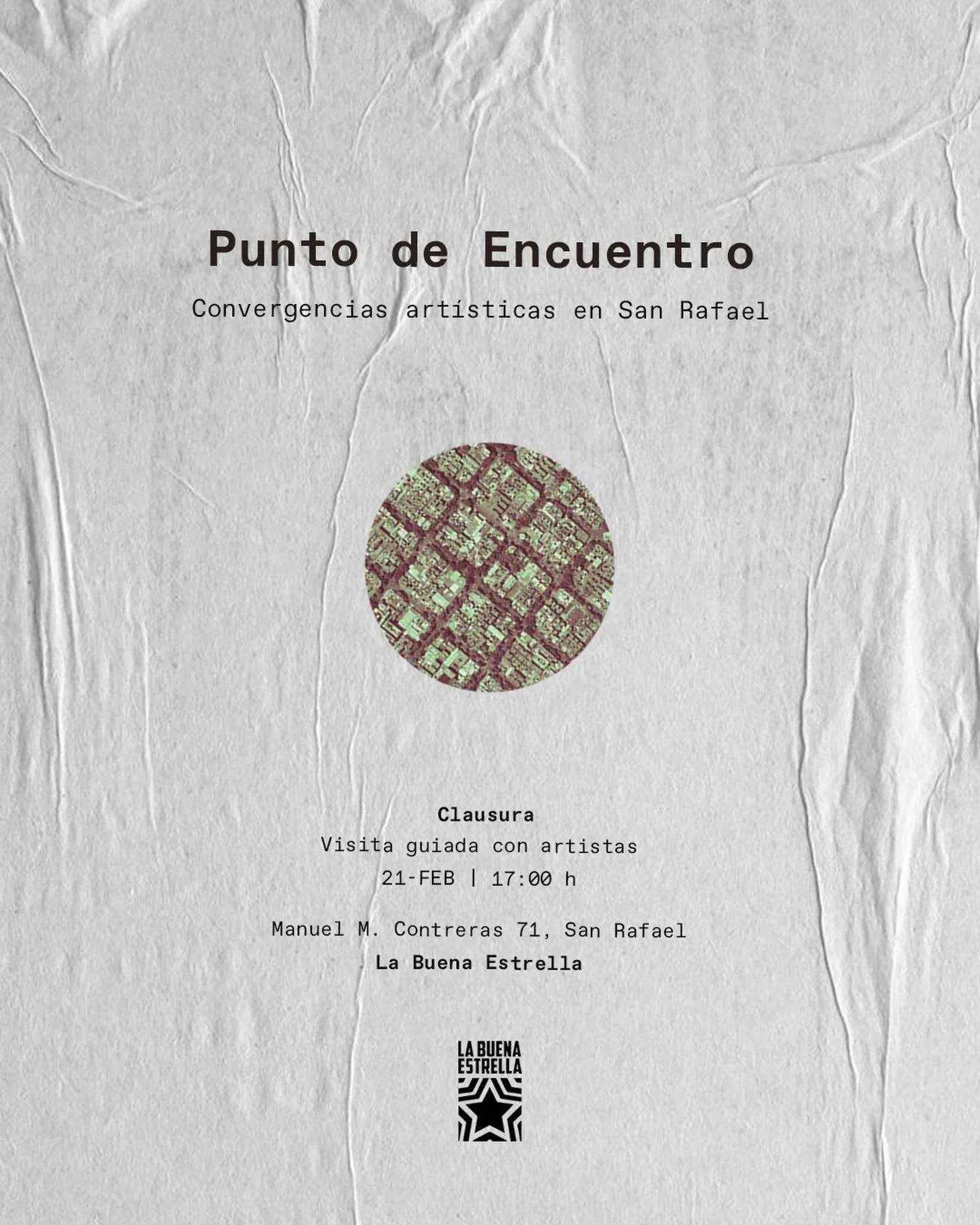 Acomp&aacute;&ntilde;anos ma&ntilde;ana al cierre de esta exposici&oacute;n que form&oacute; parte de la Semana del Arte en @la_buena_estrella. &Uacute;ltima oportunidad para pasar, recorrerla y despedirla : ) 

📍Manuel Maria Contreras 71 , San Rafa