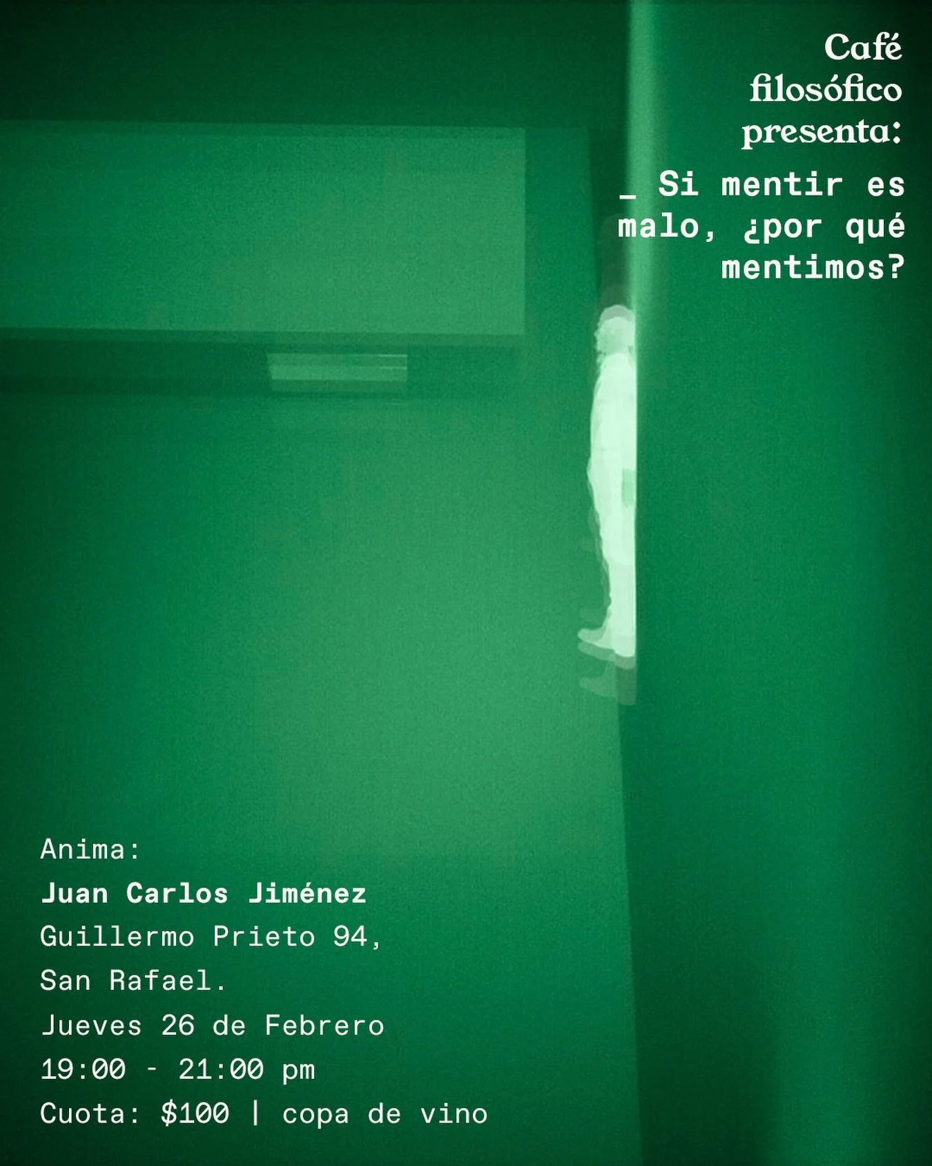 Este jueves 26 de febrero acomp&aacute;&ntilde;anos en esta nueva sesi&oacute;n colaborativa con @comunidadpaidosofia donde abriremos preguntas sobre el porqu&eacute; mentimos. 

Con la participaci&oacute;n de @lamadrigueracdmx en las bebidas ☕️

Cuo