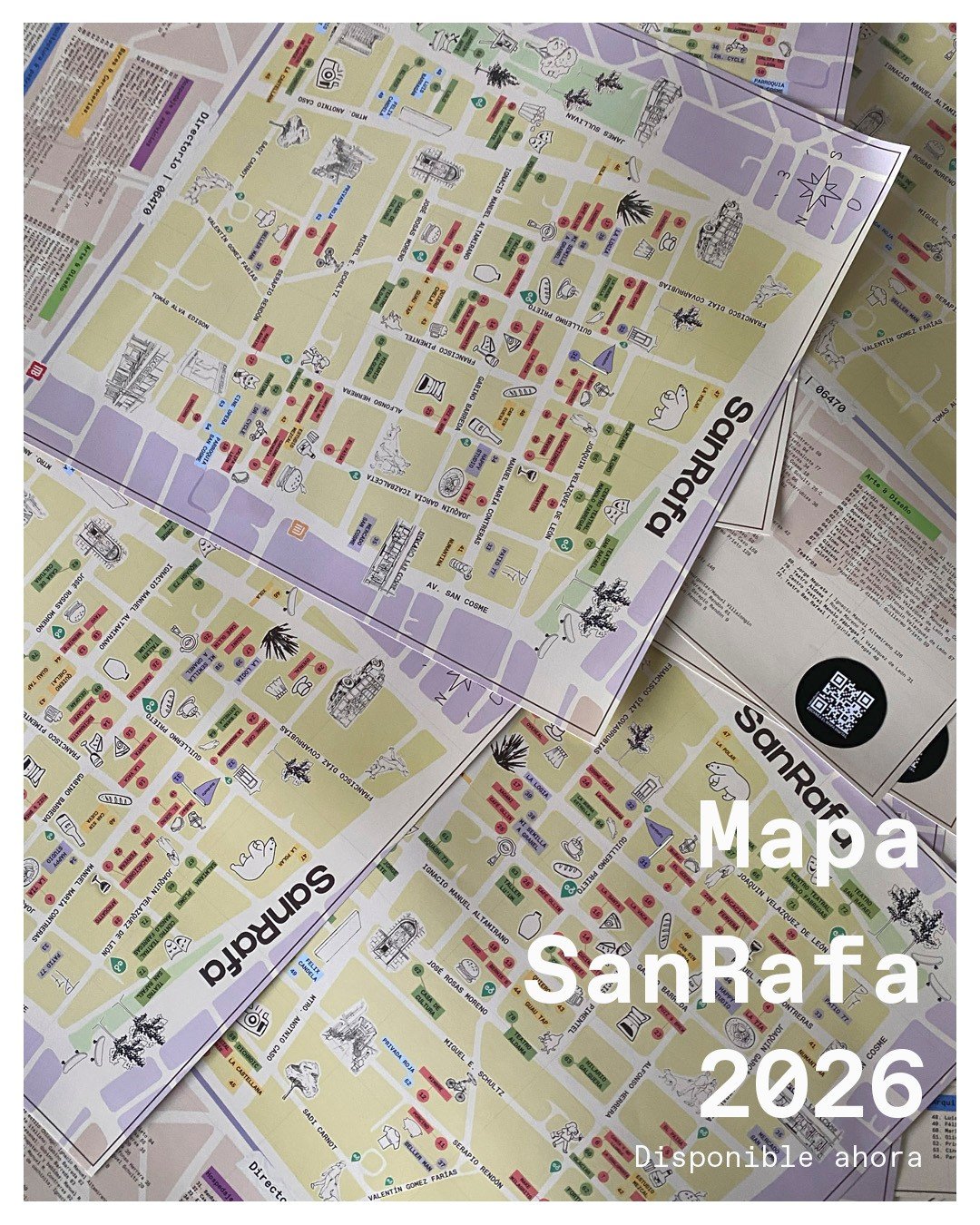 Mapa SanRafa 2026: Cartograf&iacute;a de lo cotidiano

Una iniciativa creada en alianza con La San Rafa Rifa que re&uacute;ne proyectos de la colonia para visibilizar los espacios que forman parte de la vida cotidiana en la San Rafael.

Disponible en