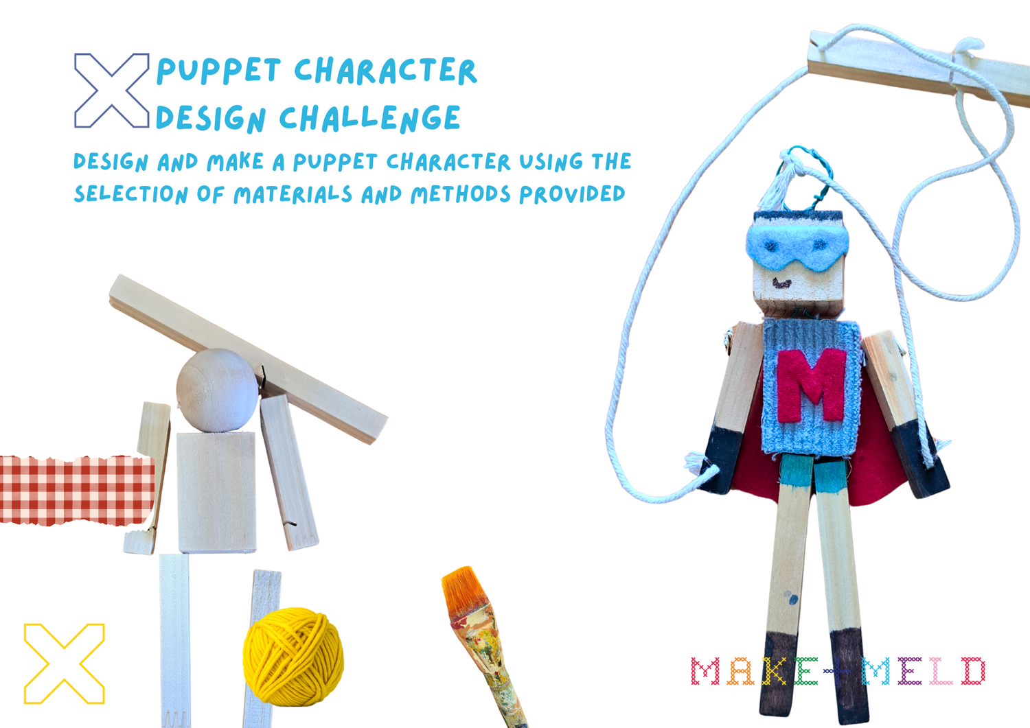 Puppet Assignment Puppet Pack Teacher Guide — Make + Meld
