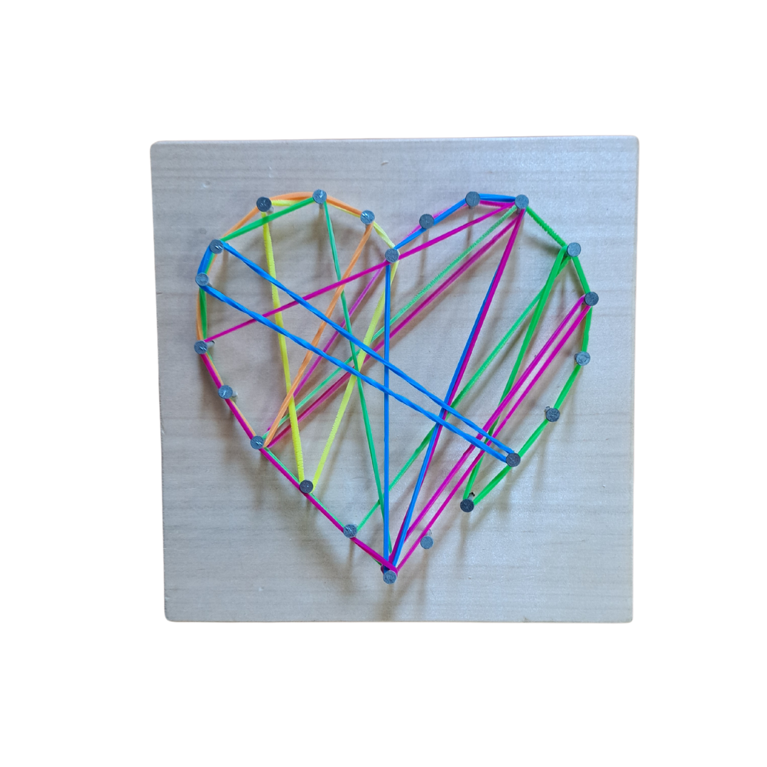 Make your own Rubber Band Art!