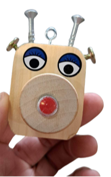 Make your own Wooden Reindeer Ornament!
