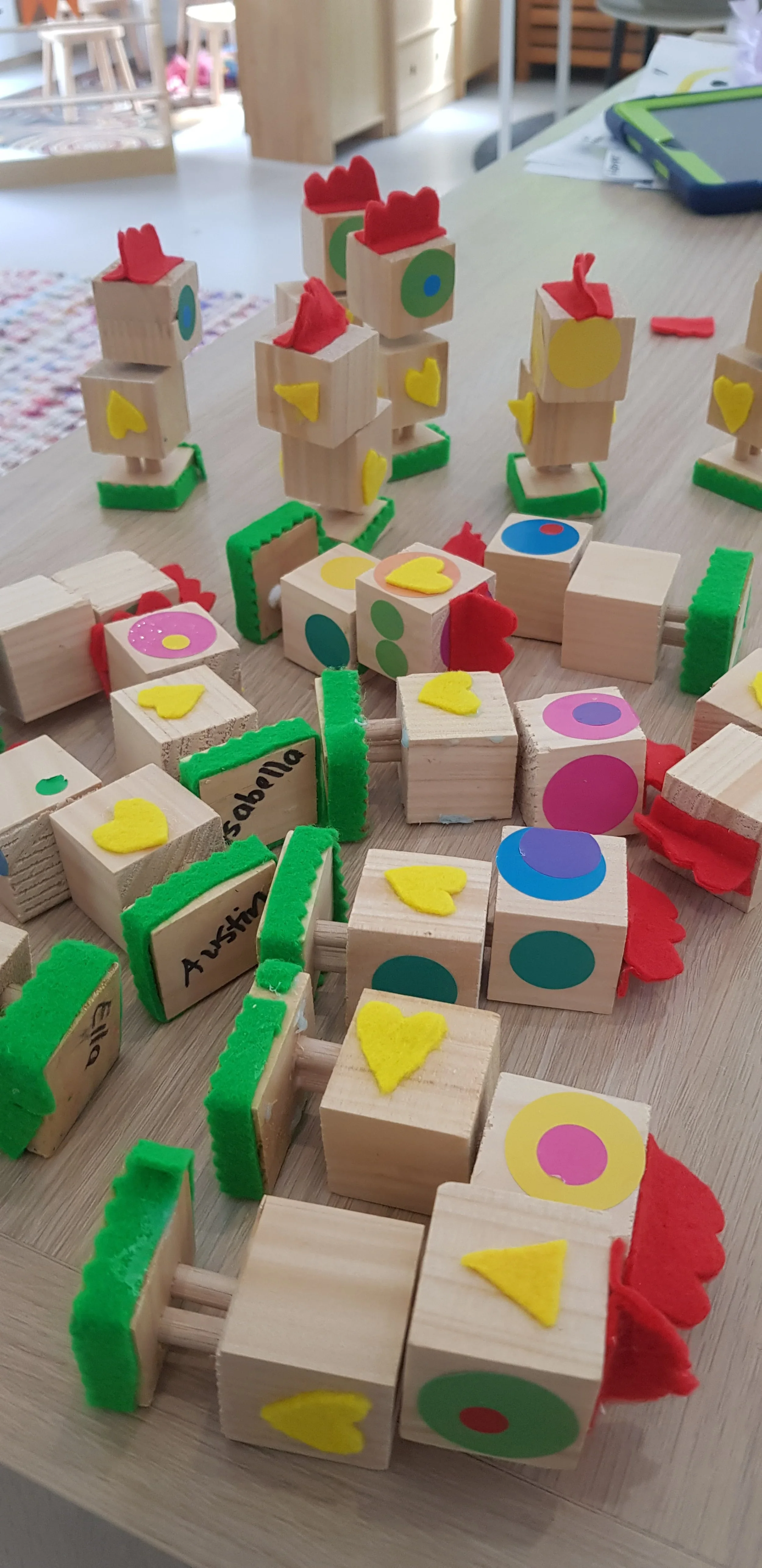 Make a Little Wooden Chicken!