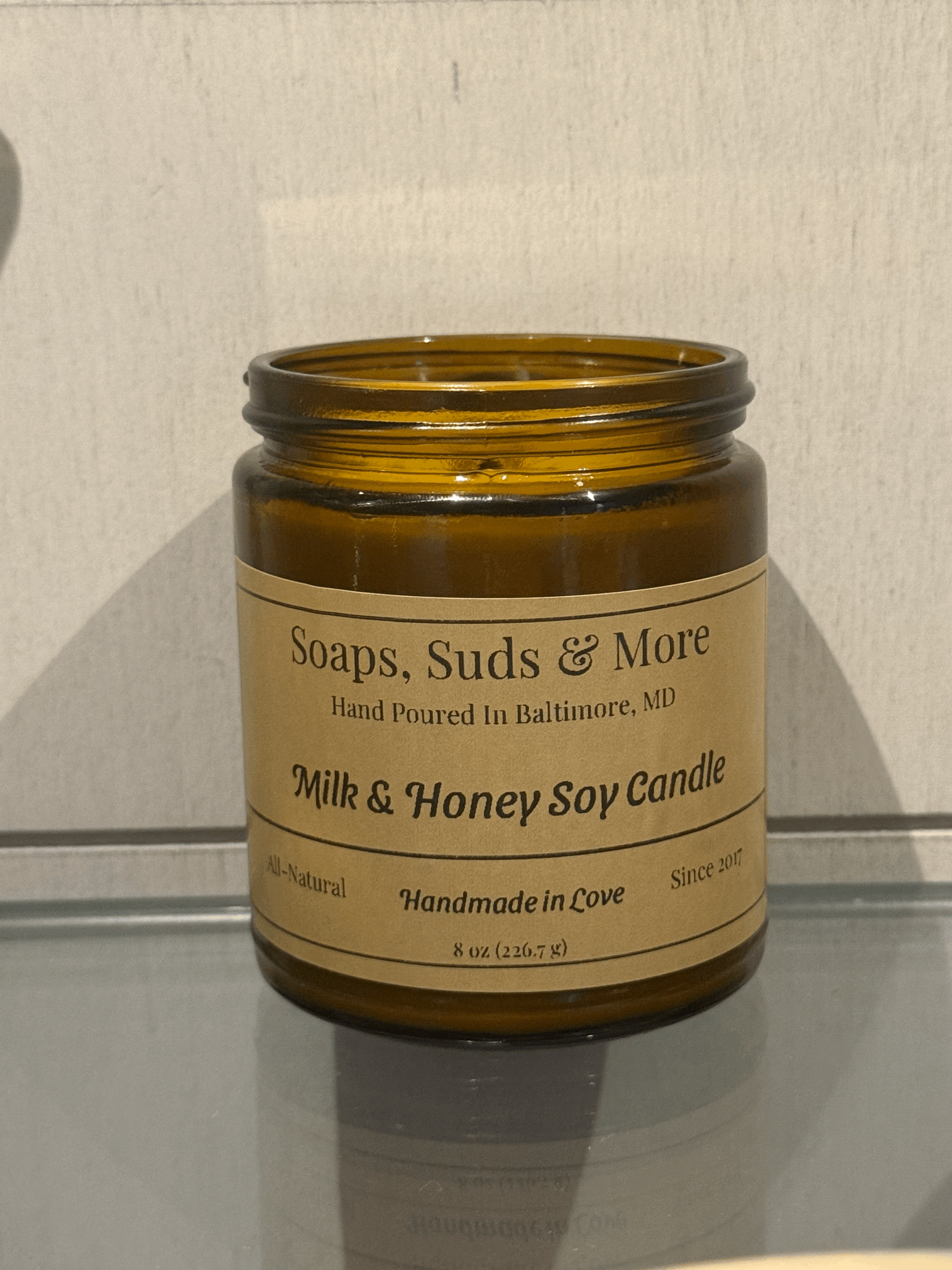 Milk  & Honey Candle