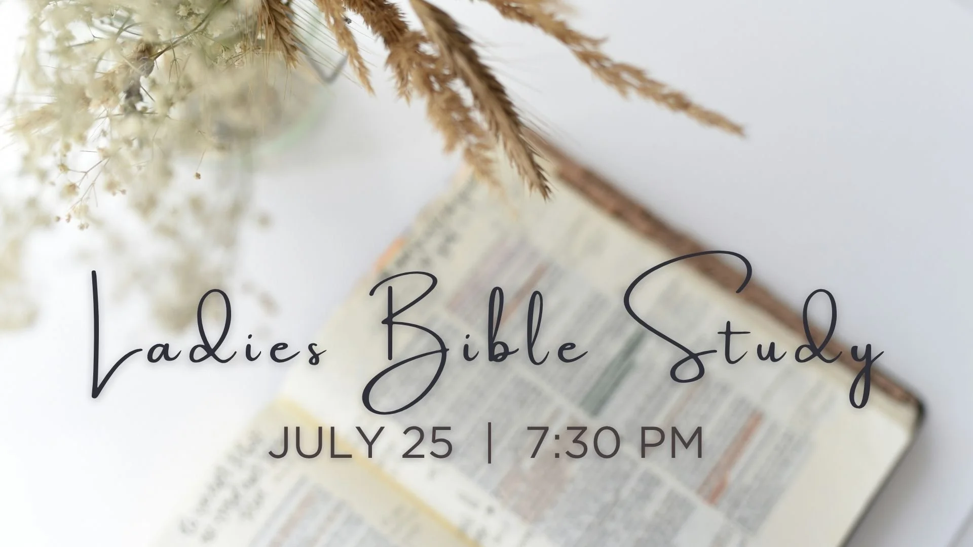 Ladies Bible Study