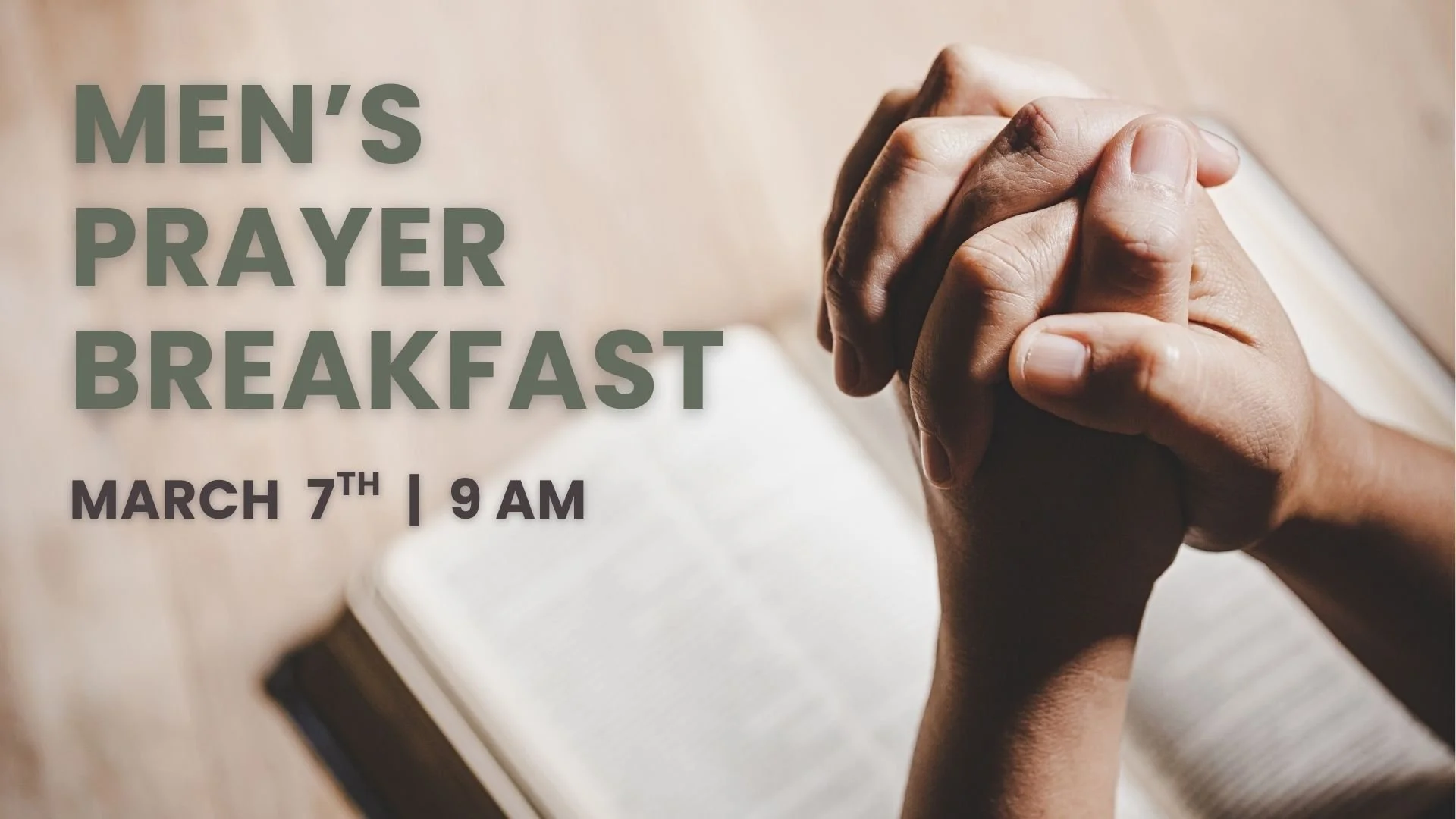 Men’s Prayer Breakfast 