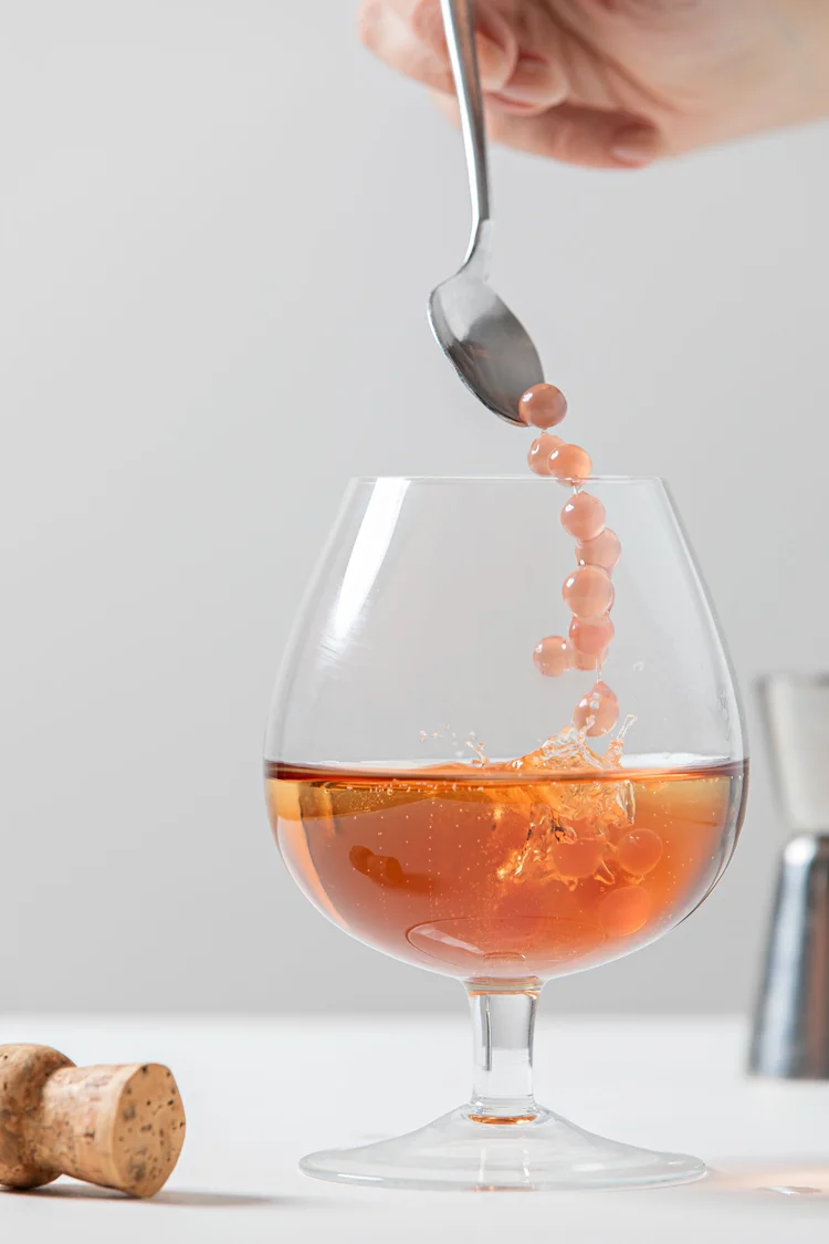 Citrus Pearls Royale. Cocktail and Mocktail Recipes — Capture the Chef
