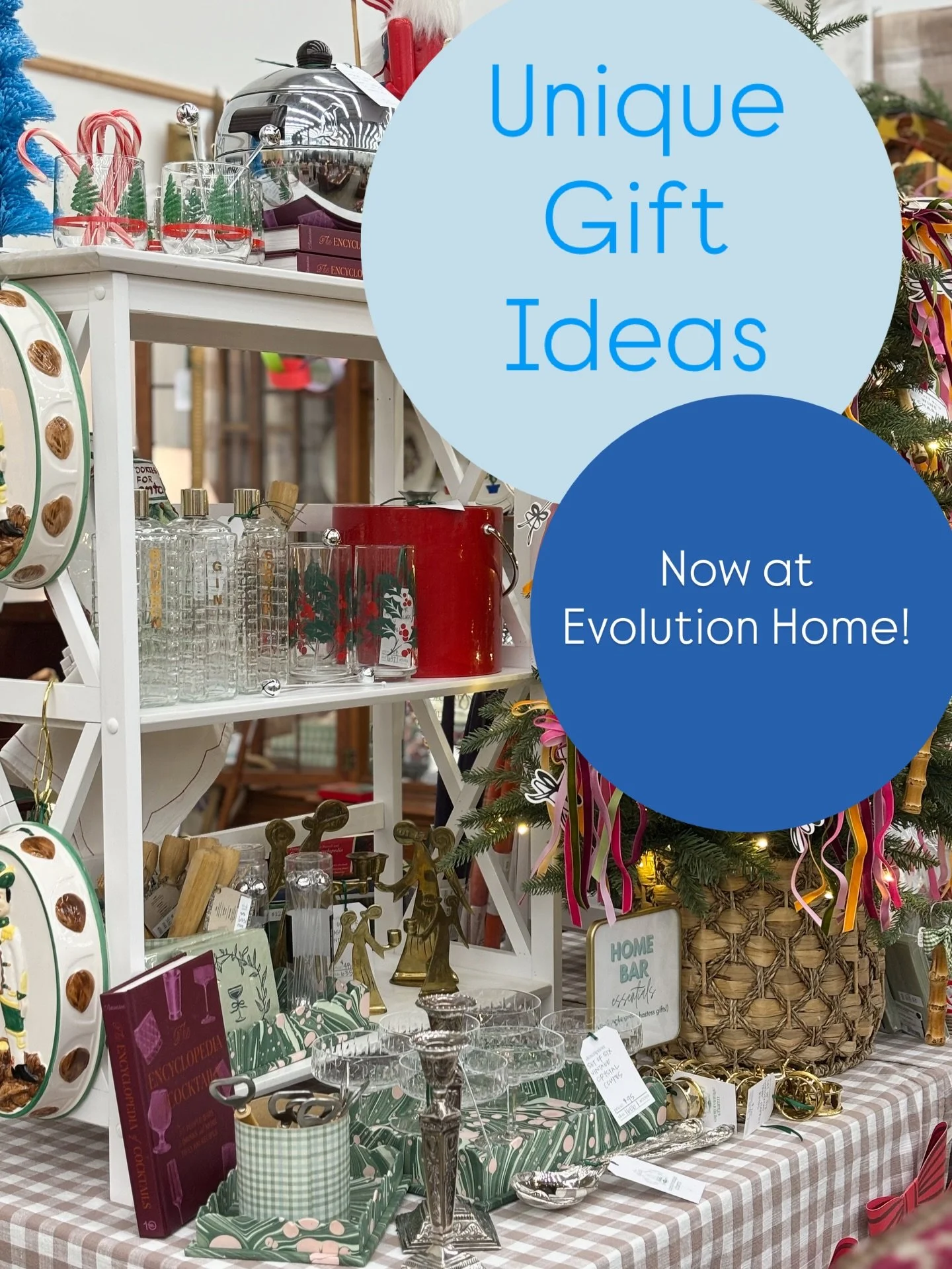 Gift lists, meet your match 🎁
The booth is freshly restocked with unique little treasures &mdash; come peek this weekend! @evolutionhome