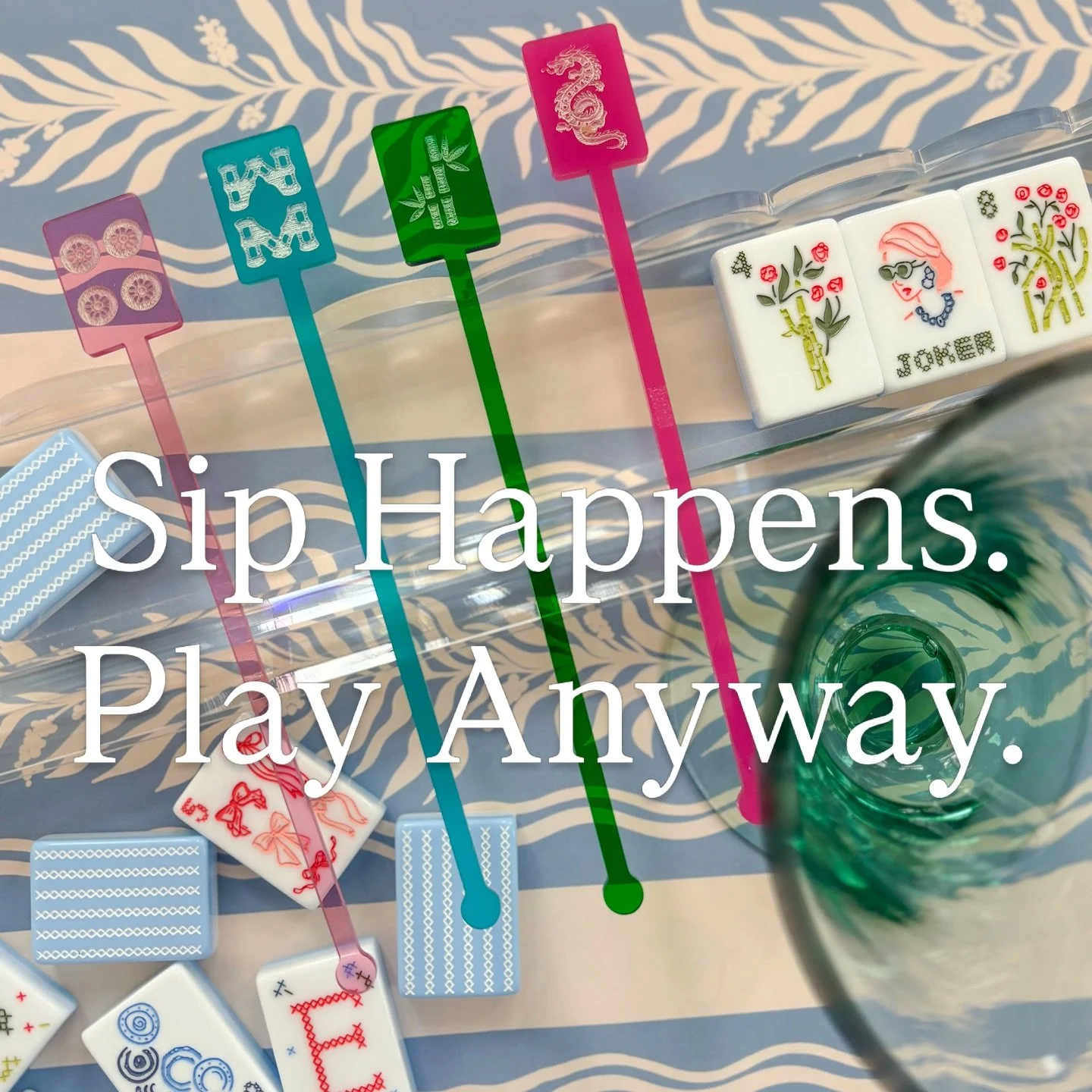 Because sometimes the tiles don&rsquo;t fall your way&hellip;
Sometimes you spill the gin and tonic&hellip;
Sometimes your &ldquo;quick game&rdquo; turns into a three-hour sit-down with stories getting better by the minute.

And honestly? That&rsquo;