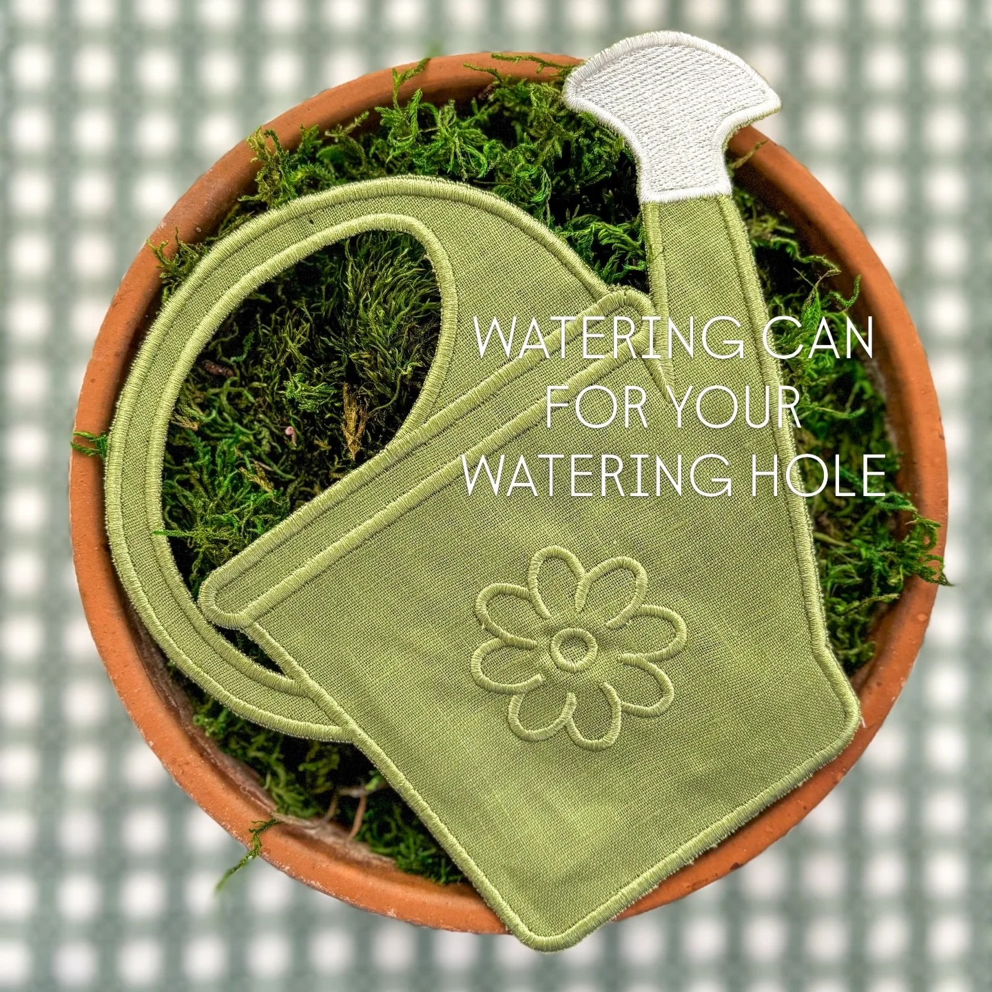 The best spring evenings start simply:
a drink on the patio, the sound of friends laughing, and a bar cart dressed for the season.
This little linen watering can cocktail napkin is exactly the kind of charming detail that makes the whole evening feel