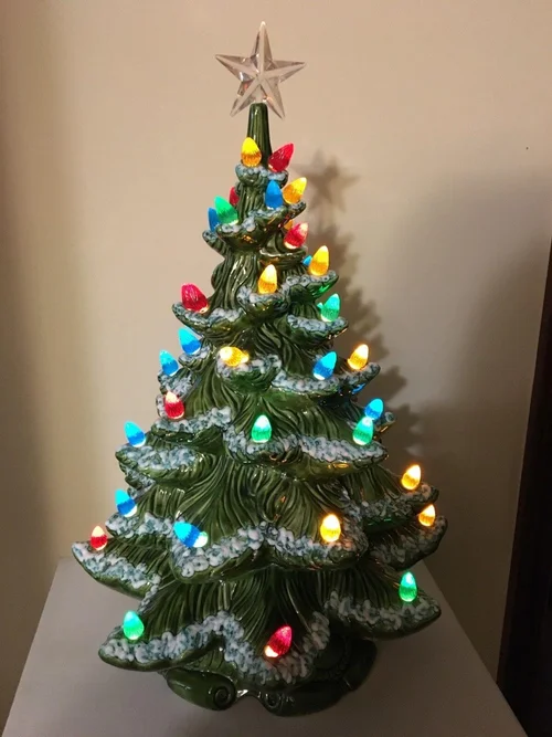 Vintage Ceramic Christmas Trees