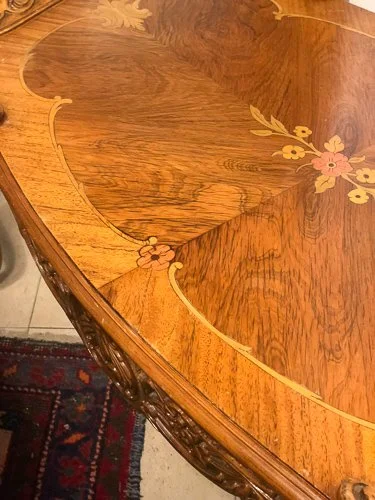 Vintage wood table